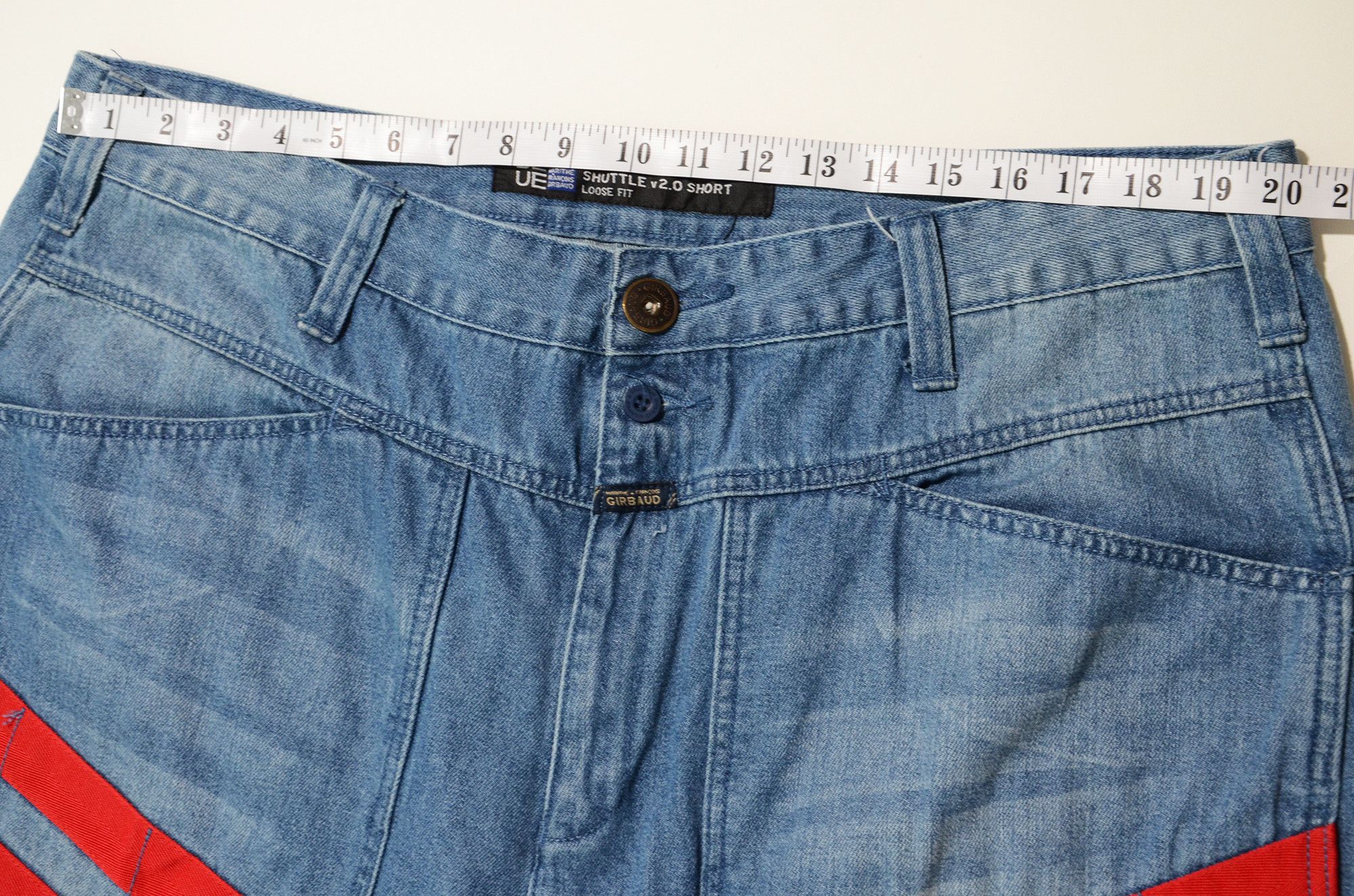 Marithe + Francois Girbaud M+FG Long Denim Shorts W40 Y2K Hip Hop 2006 Rare Craft Size US 40 / EU 56 - 17 Thumbnail