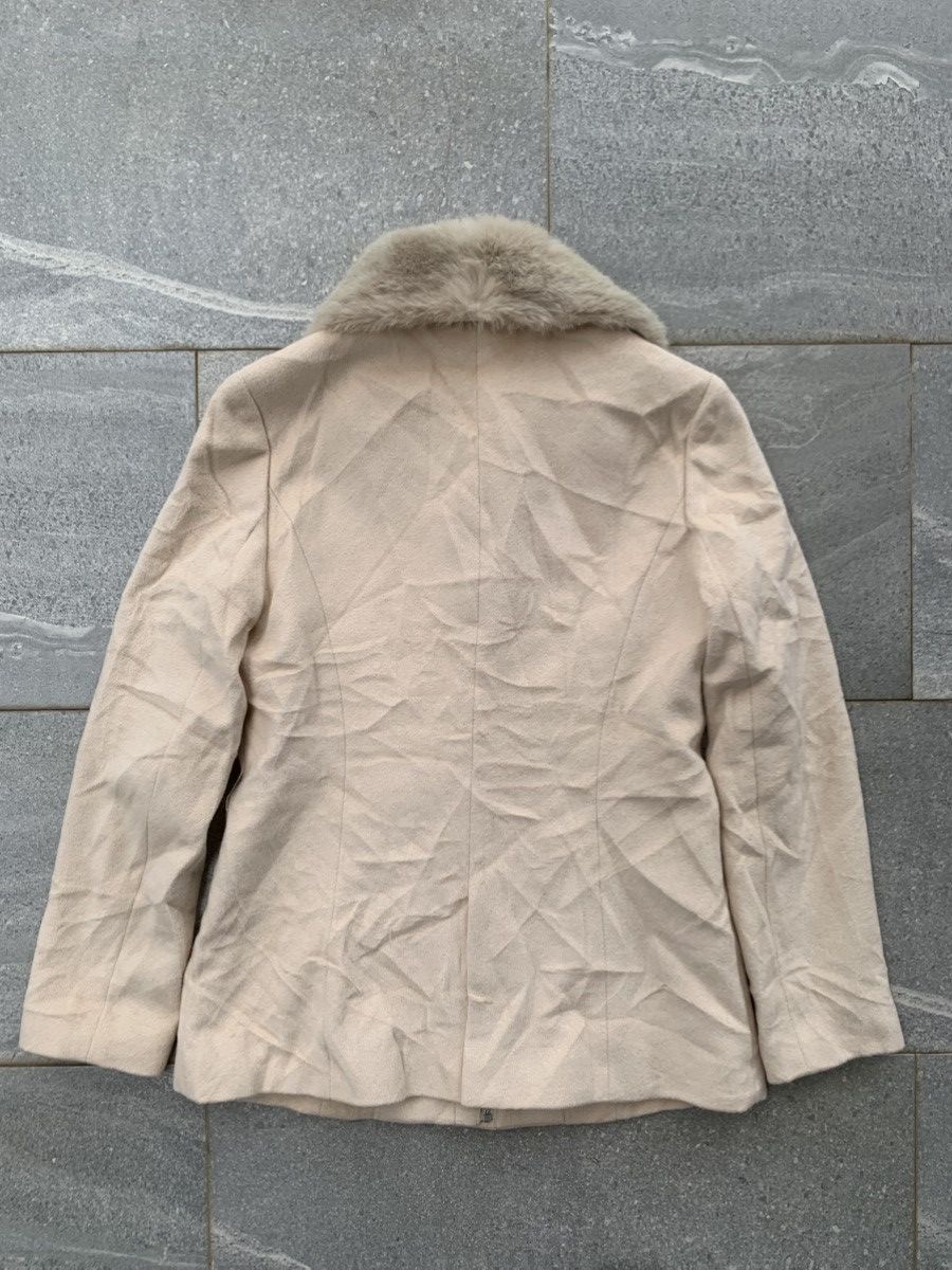 Yohji Yamamoto La Chambre D’ine by Yohji Yamamoto Rabbit Fur Wool Jacket Size XS / US 0-2 / IT 36-38 - 17 Thumbnail