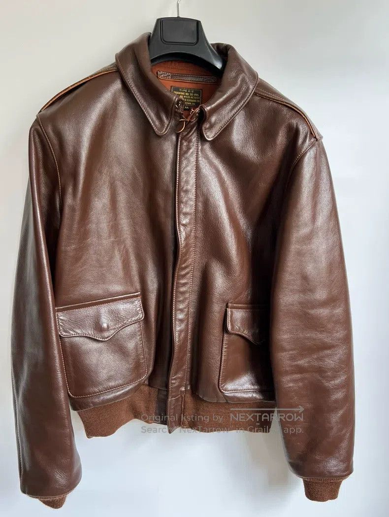 The Real McCoy's The Real McCoys A2 leather coat Size US XL / EU 56 / 4 - 1 Thumbnail
