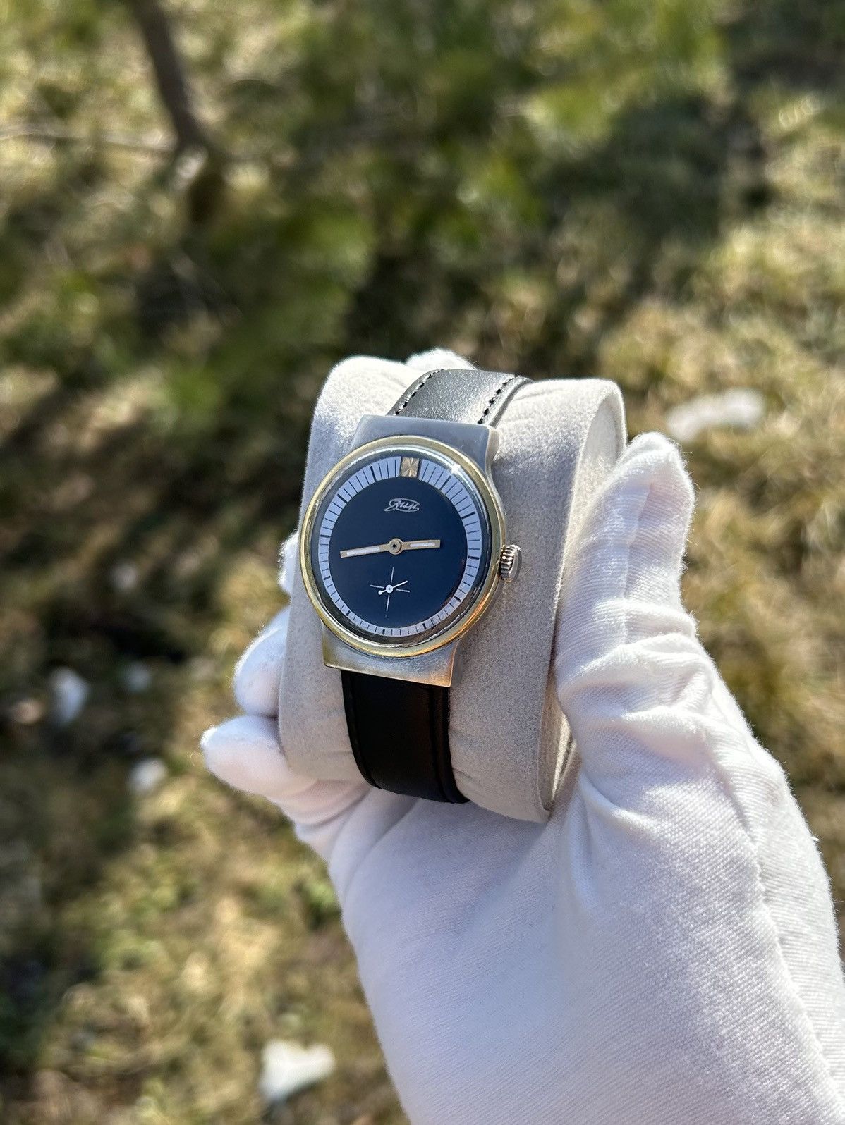Vintage Vintage Watch Zim USSR Soviet Mechanical Retro 1970s Size ONE SIZE - 13 Thumbnail