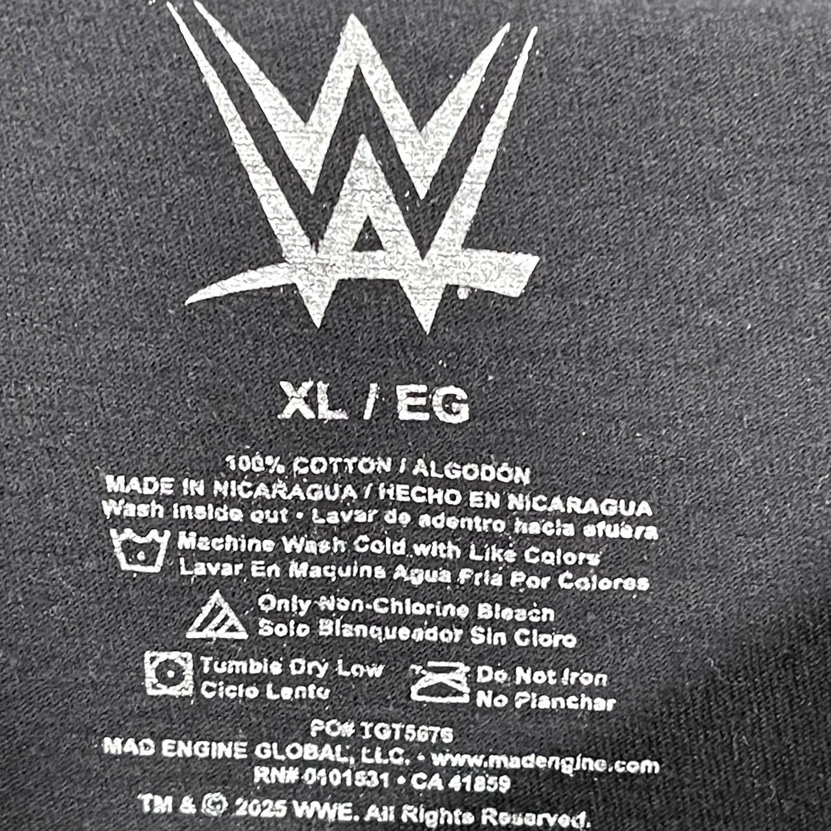 Vintage WWE Legends Shirt Mens XL Black Wrestling Graphic Tee Superstars Wrestlers Size US XL / EU 56 / 4 - 5 Thumbnail