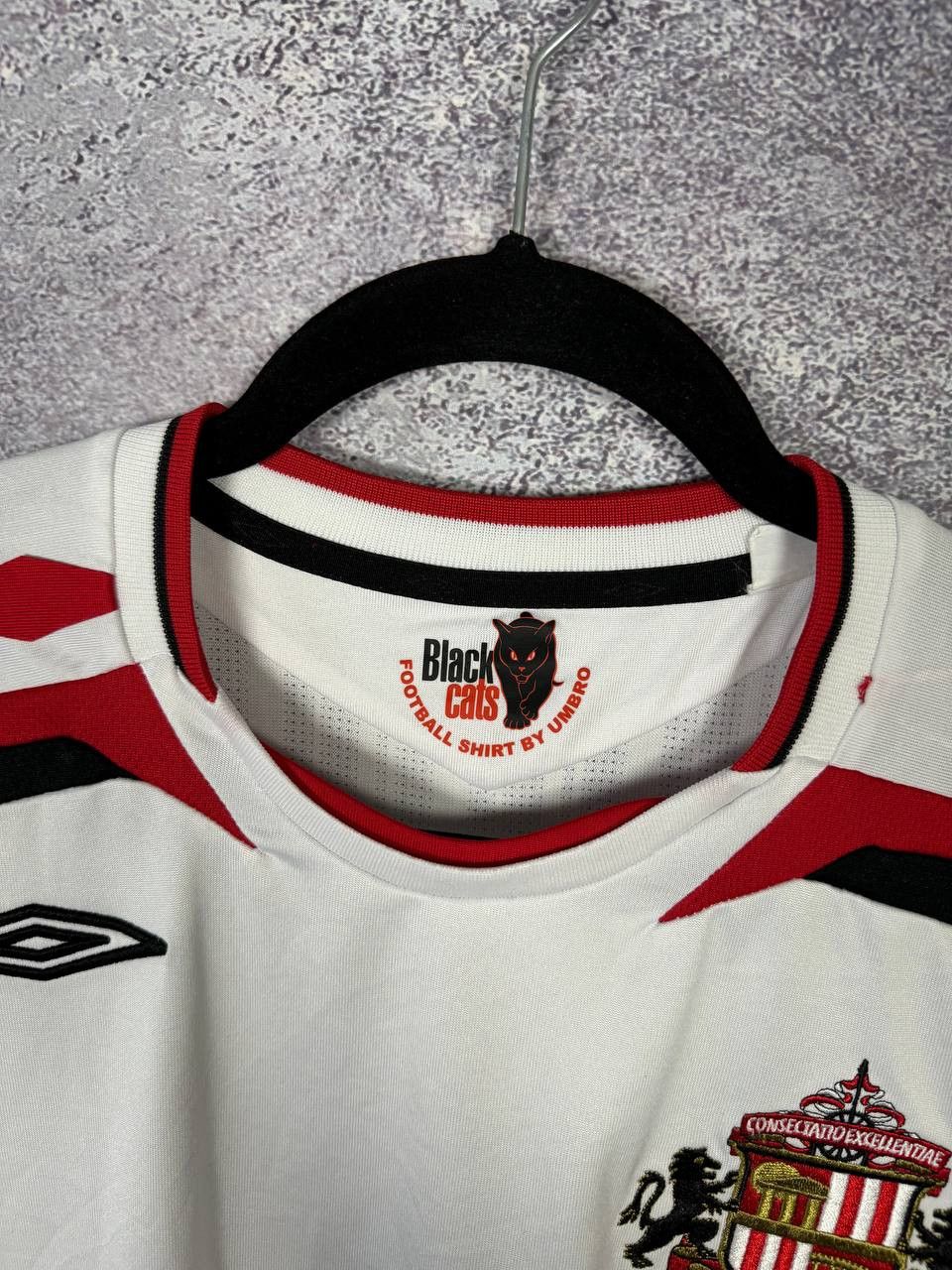 Umbro Sunderland Away Footbal Shirt 2007/08 Umbro Jersey Size US XL / EU 56 / 4 - 10 Thumbnail