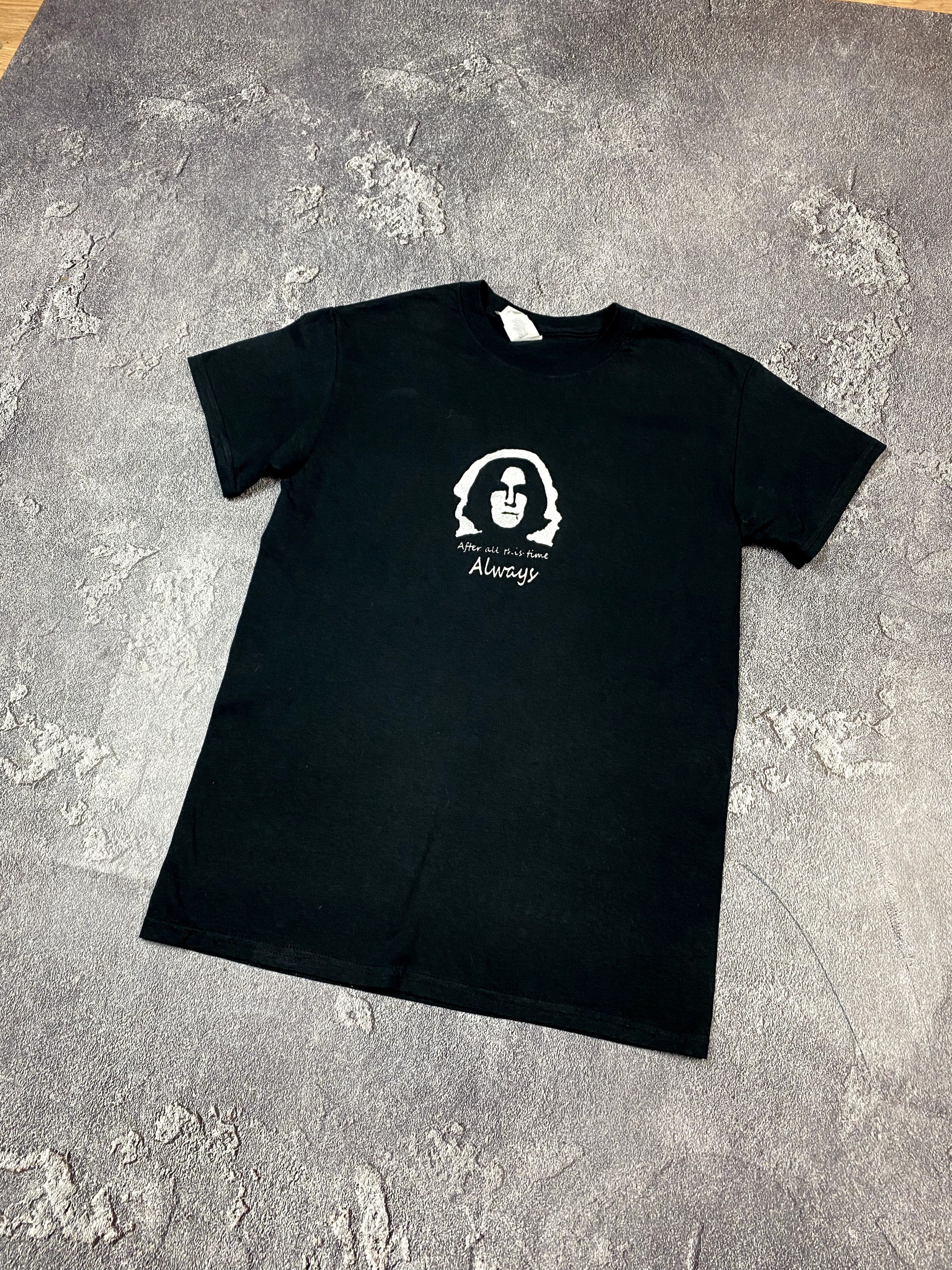 Cartoon Network × Vintage Y2K Harry Potter Snape Shirt Rare Wizardcore Black Tee Size US S / EU 44-46 / 1 - 2 Thumbnail