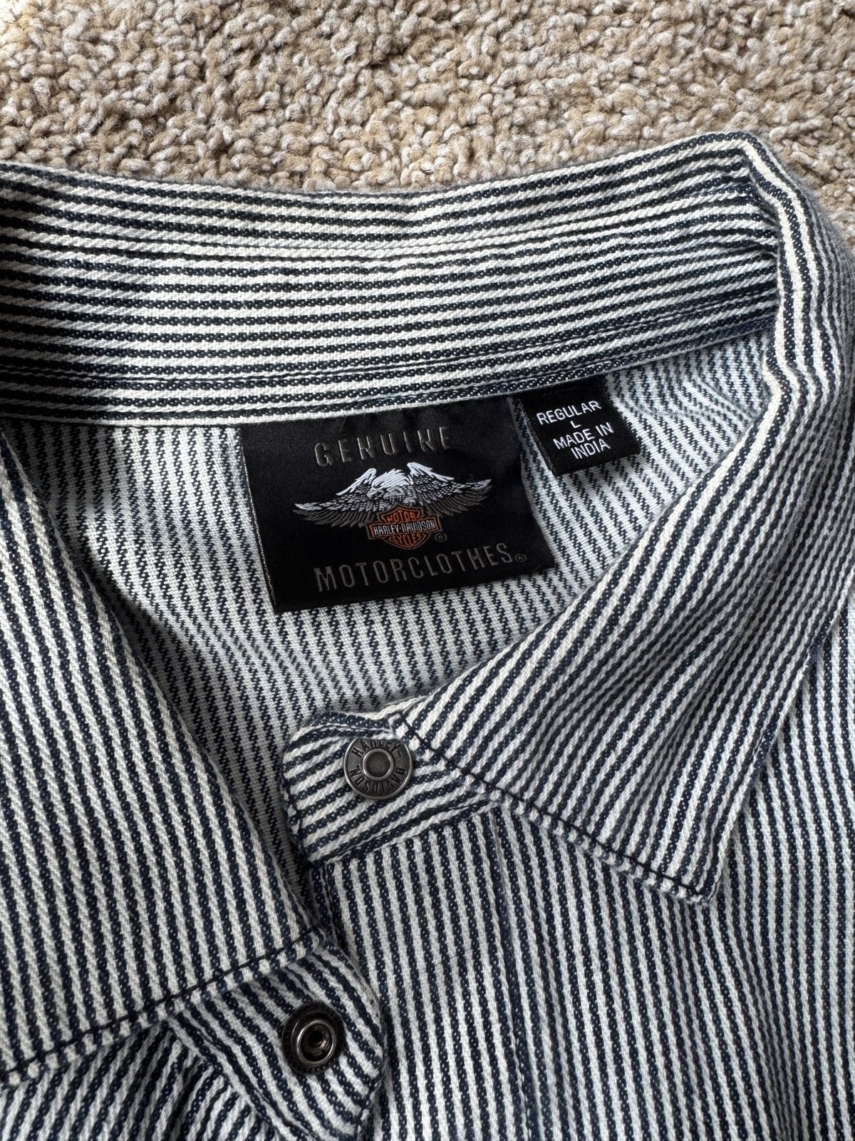 Harley Davidson Harley Davidson button up Size US L / EU 52-54 / 3 - 4 Thumbnail