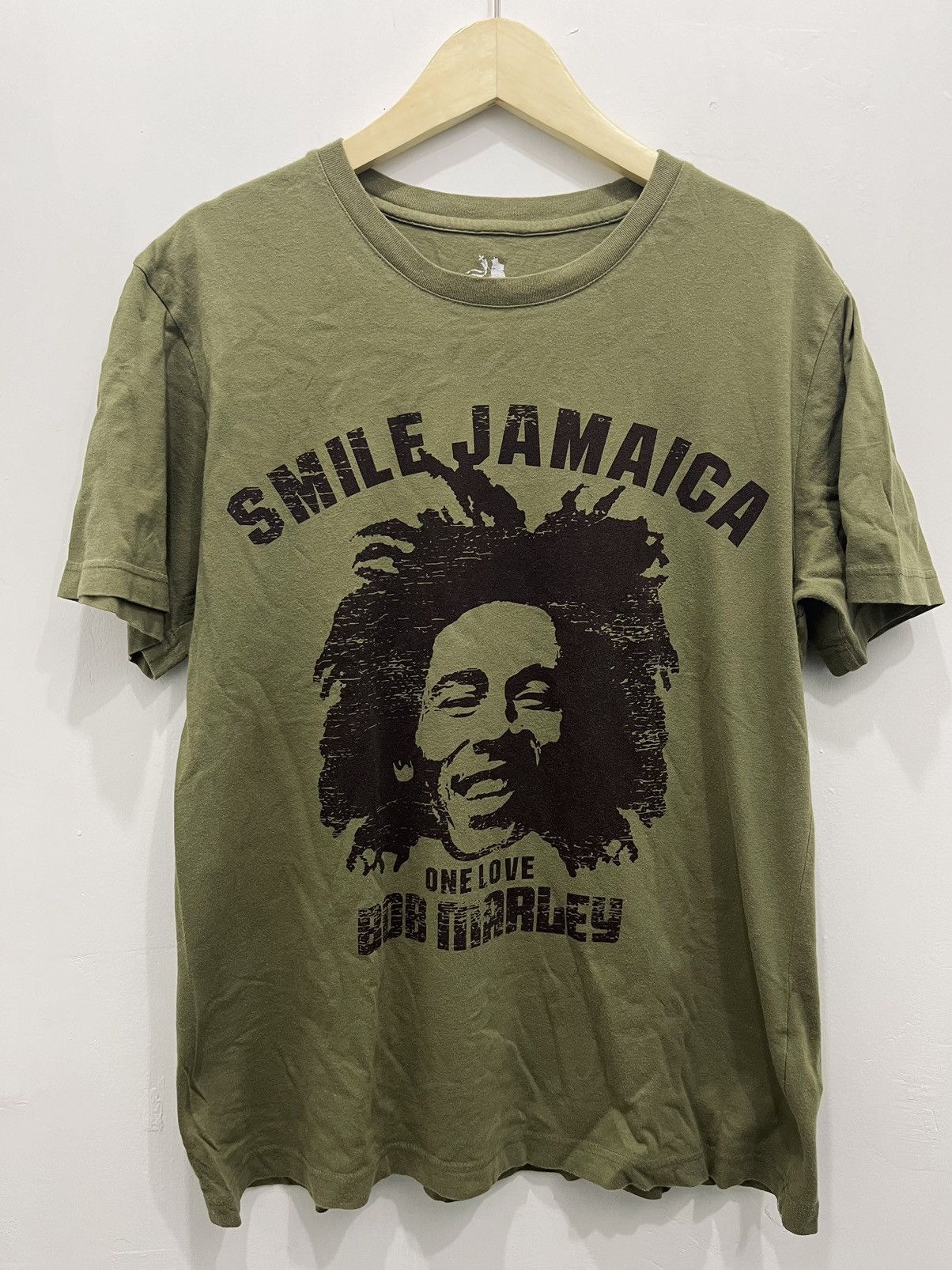 Band Tees Bob Marley Smile Jamaica One Love Size US XL / EU 56 / 4 - 1 Thumbnail