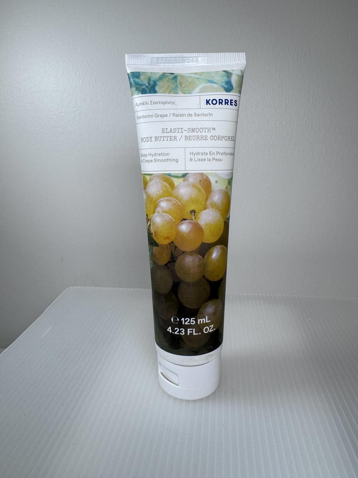 Designer Korres Elasti-Smooth Body Butter - Hydrating Grape Formula Size ONE SIZE - 1 Thumbnail