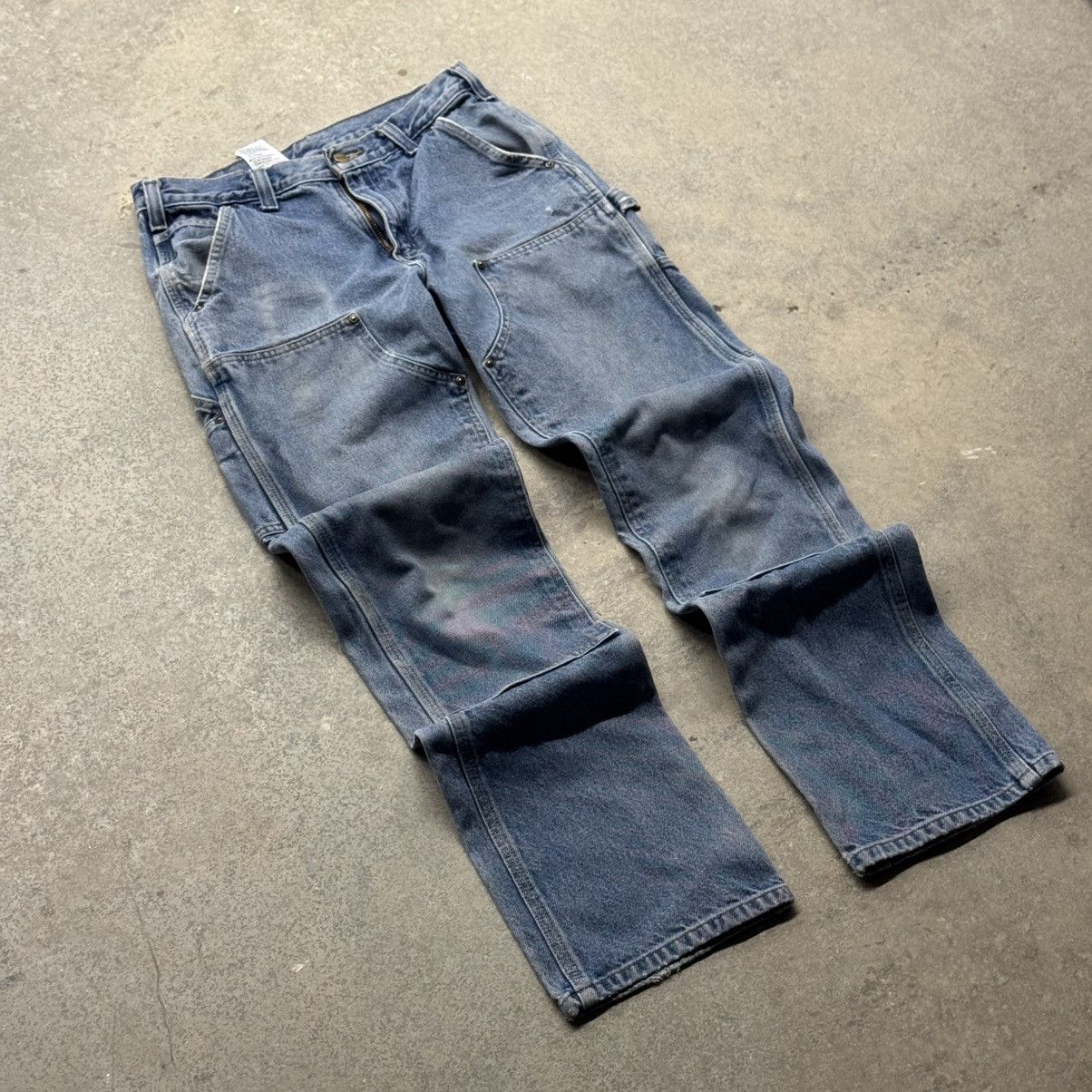 Vintage 90s Y2K Carhartt Double Knee Carpenter 30x34 Relaxed