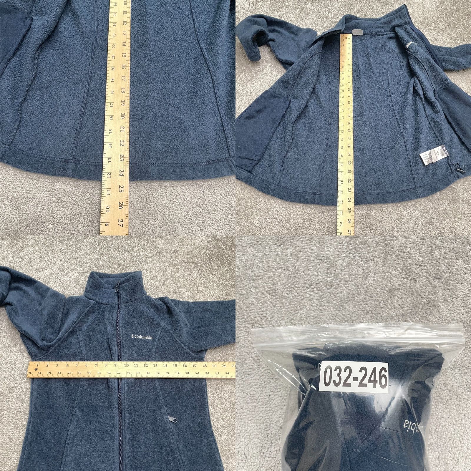 Vintage Columbia Jacket Womens Small Blue Benton Springs Full Zip Pockets Fleece Outdoor Casual Spring Fall Winter Outdoors Size S / US 4 / IT 40 - 8 Thumbnail