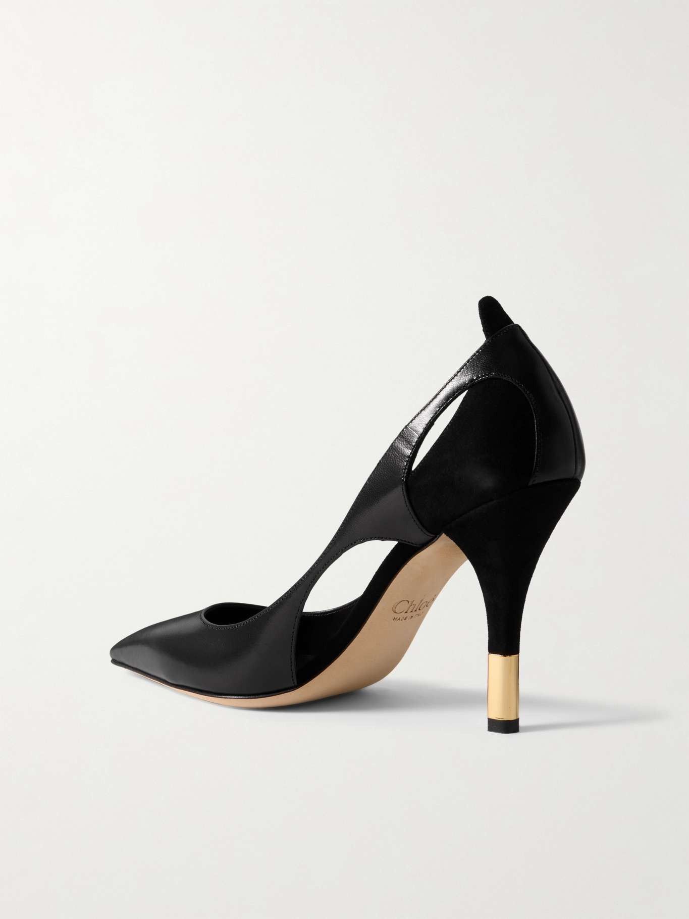 Chloe o1loc1c11025 Saada Pumps in Black Size US 11 / IT 41 - 3 Thumbnail
