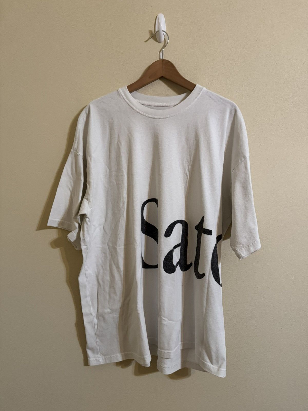 Satoshi Nakamoto Satoshi Nakamoto Wrap Tee Shirt White XL Size US XL / EU 56 / 4 - 1 Thumbnail