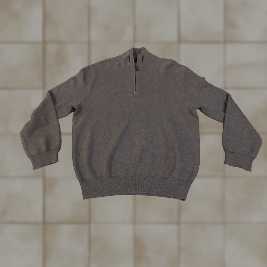 Polo Ralph Lauren Polo Ralph Lauren Sweater Mens XL Half Zip Pullover Pima Cotton Classic Casual Size US XL / EU 56 / 4 - 1 Thumbnail