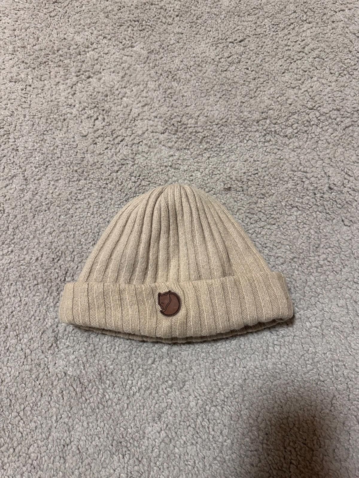 Fjallraven Fjallraven Cable Knit Wool Beanie Hat One Size Size ONE SIZE - 1 Thumbnail