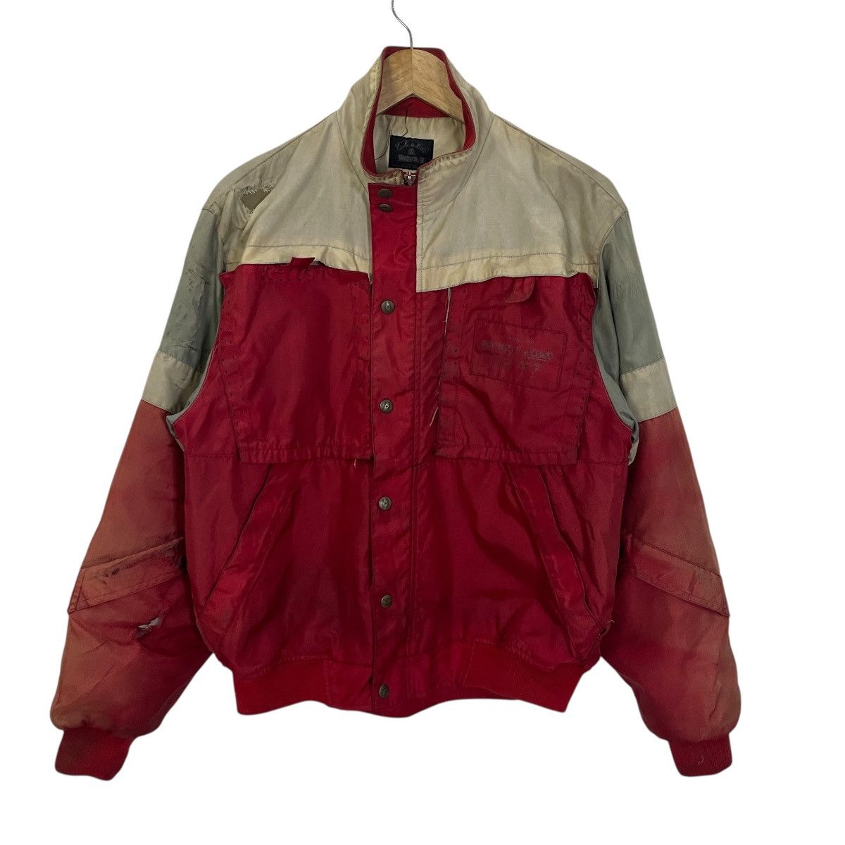 Other Vintage Rough & Road Distressed Racing Jacket Size US L / EU 52-54 / 3 - 1 Thumbnail