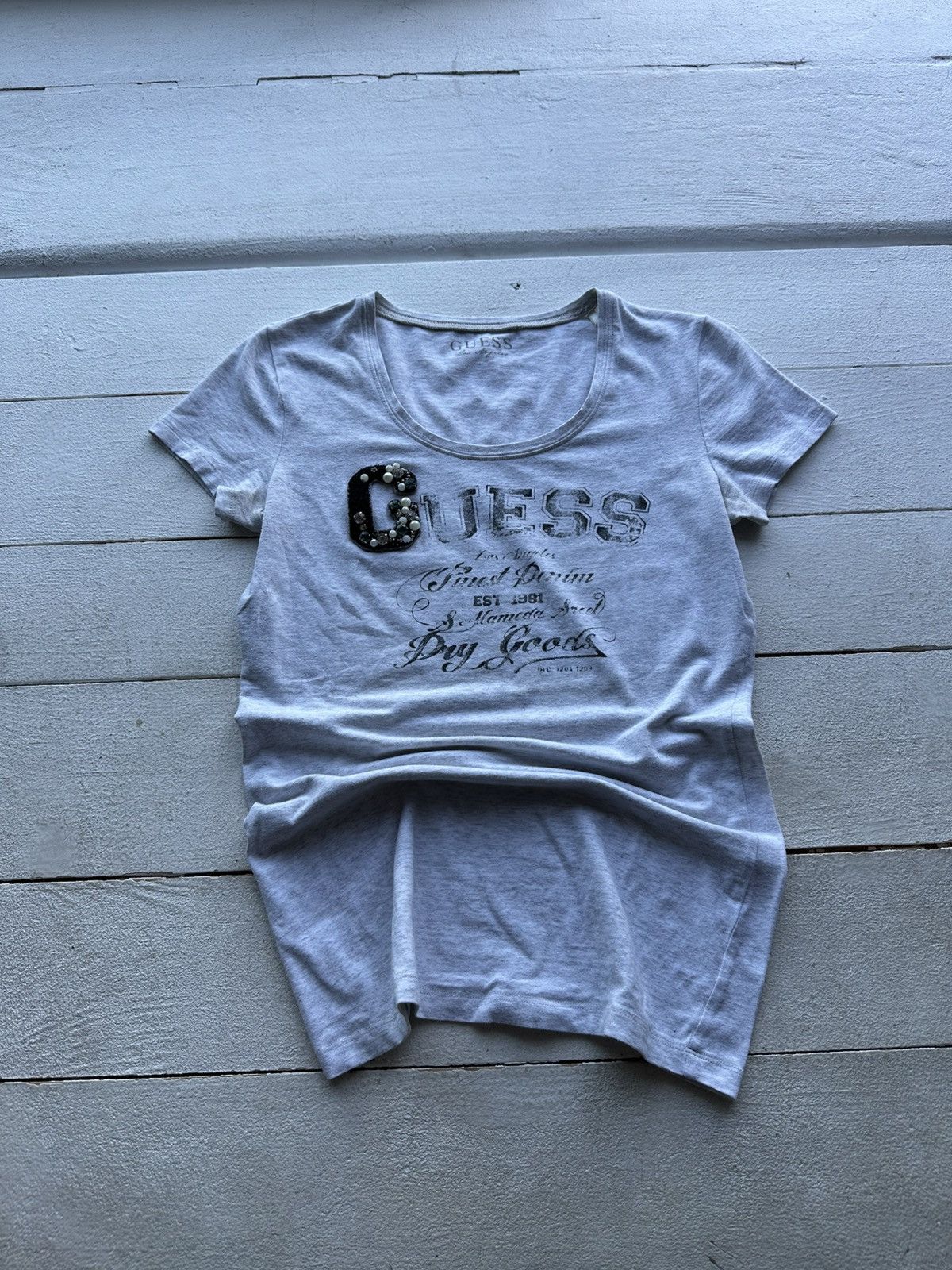Guess 🚨AVANT-GARDE GUESS TANK WOMEN Y2k BIG LOGO Size S / US 4 / IT 40 - 1 Thumbnail