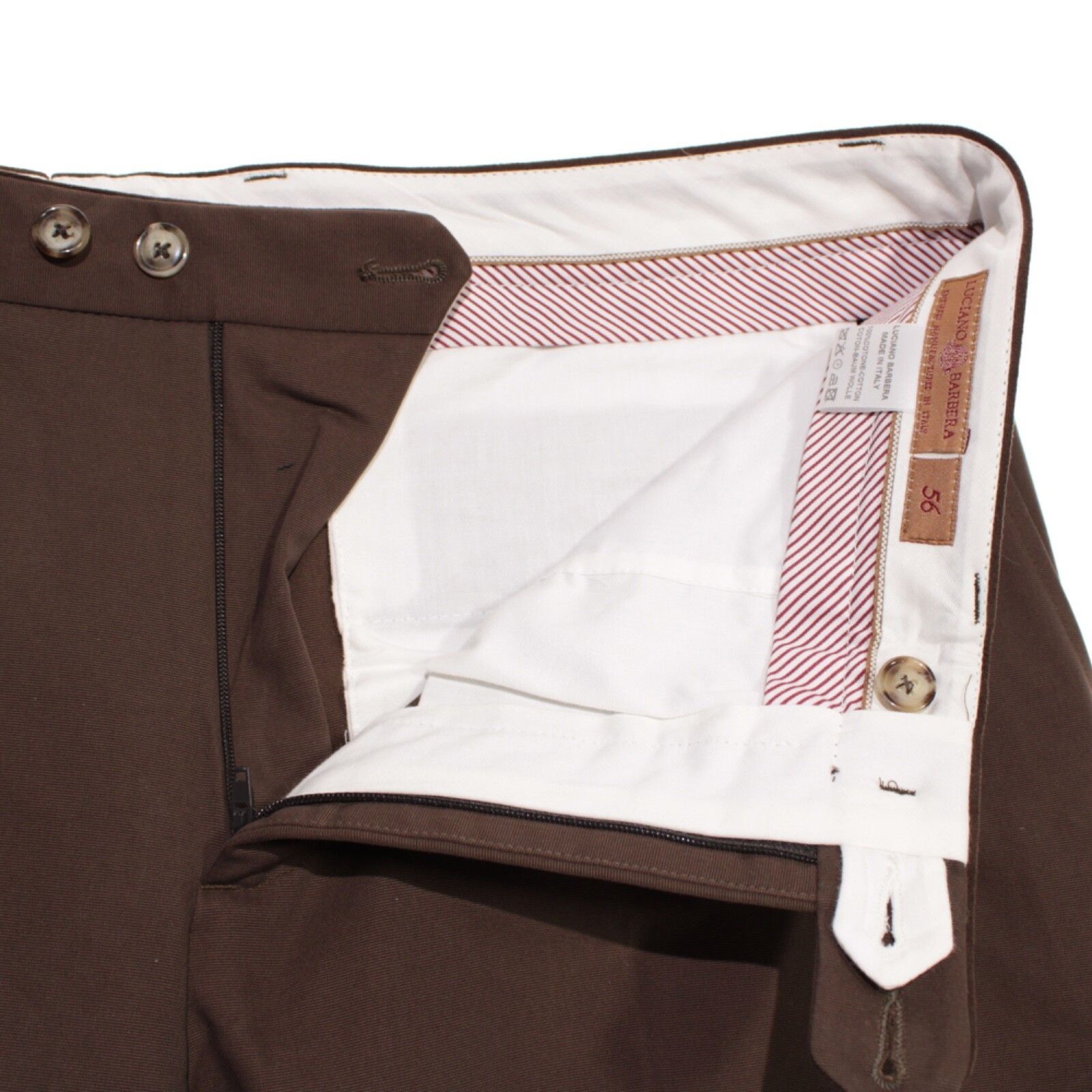 Luciano Barbera Luciano Barbera New with tags Chino Size 40 US In Brown Size US 40 / EU 56 - 3 Thumbnail