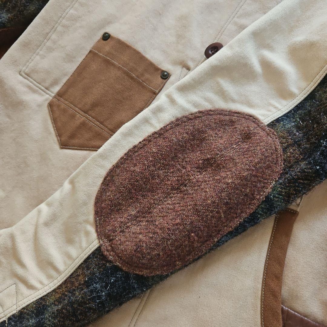 Comme des Garcons × Junya Watanabe AD2012 Elbow Patch Utility Work Jacket Size US XS / EU 42 / 0 - 6 Thumbnail