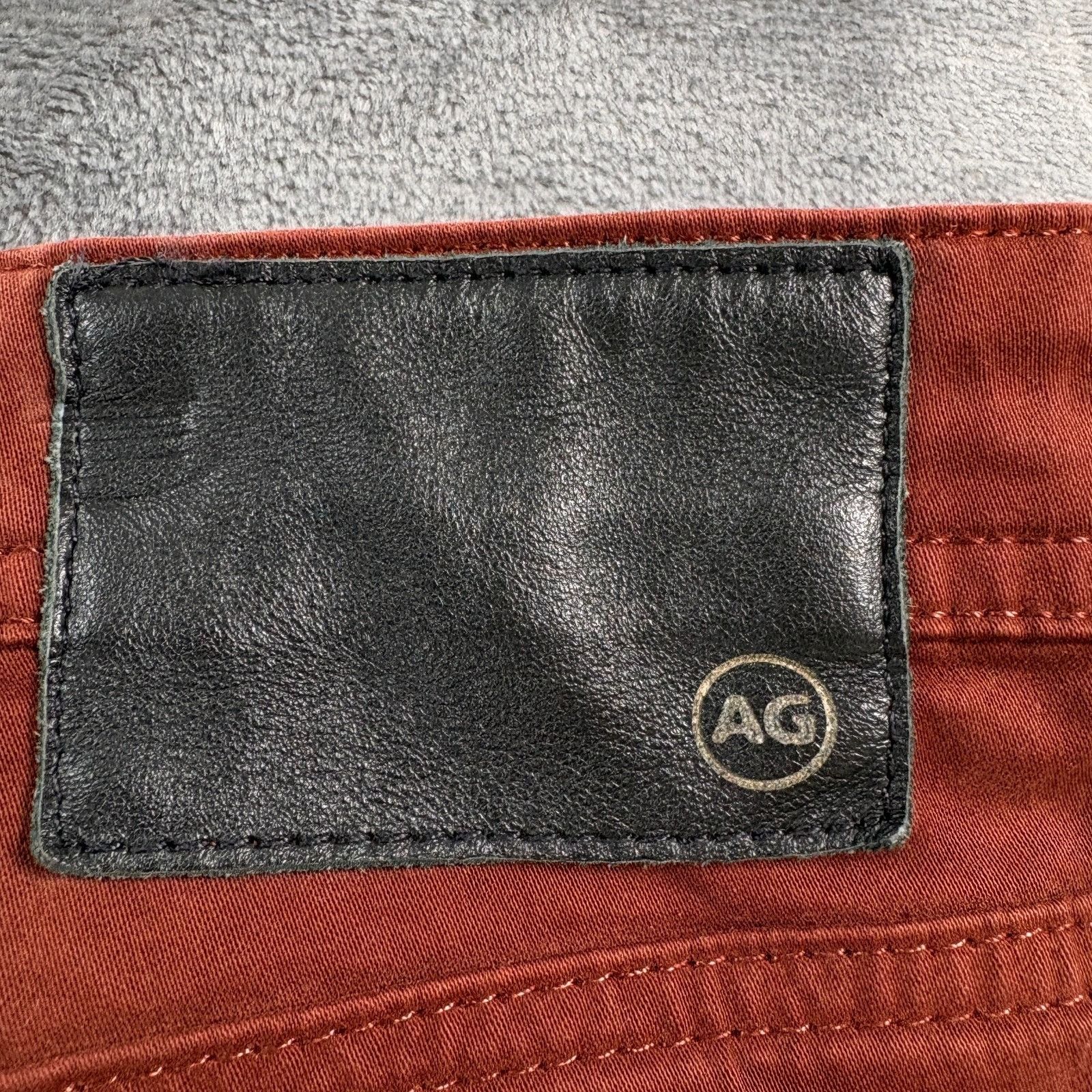 AG Adriano Goldschmied AG Adriano Goldschmied The Graduate 40x28 Rust Brown Tailore Size US 40 / EU 56 - 6 Thumbnail