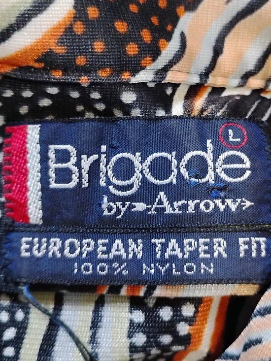 Arrow Vintage Brigade Arrow Psychedelic Polyester Disco Shirt Size US L / EU 52-54 / 3 - 3 Thumbnail