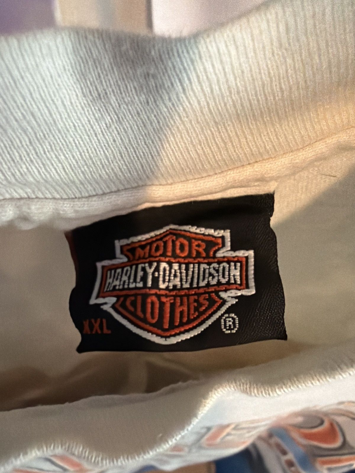 Harley Davidson 1991 Harley Tie Dye Single Stitch Tee Size US XXL / EU 58 / 5 - 6 Thumbnail