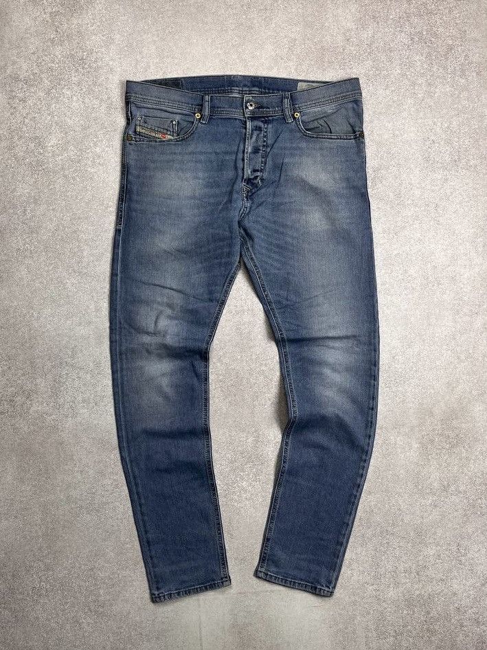 Diesel Vintage Diesel Big Logo Distressed Japanese Denim Pants Y2K Size US 34 / EU 50 - 2 Thumbnail