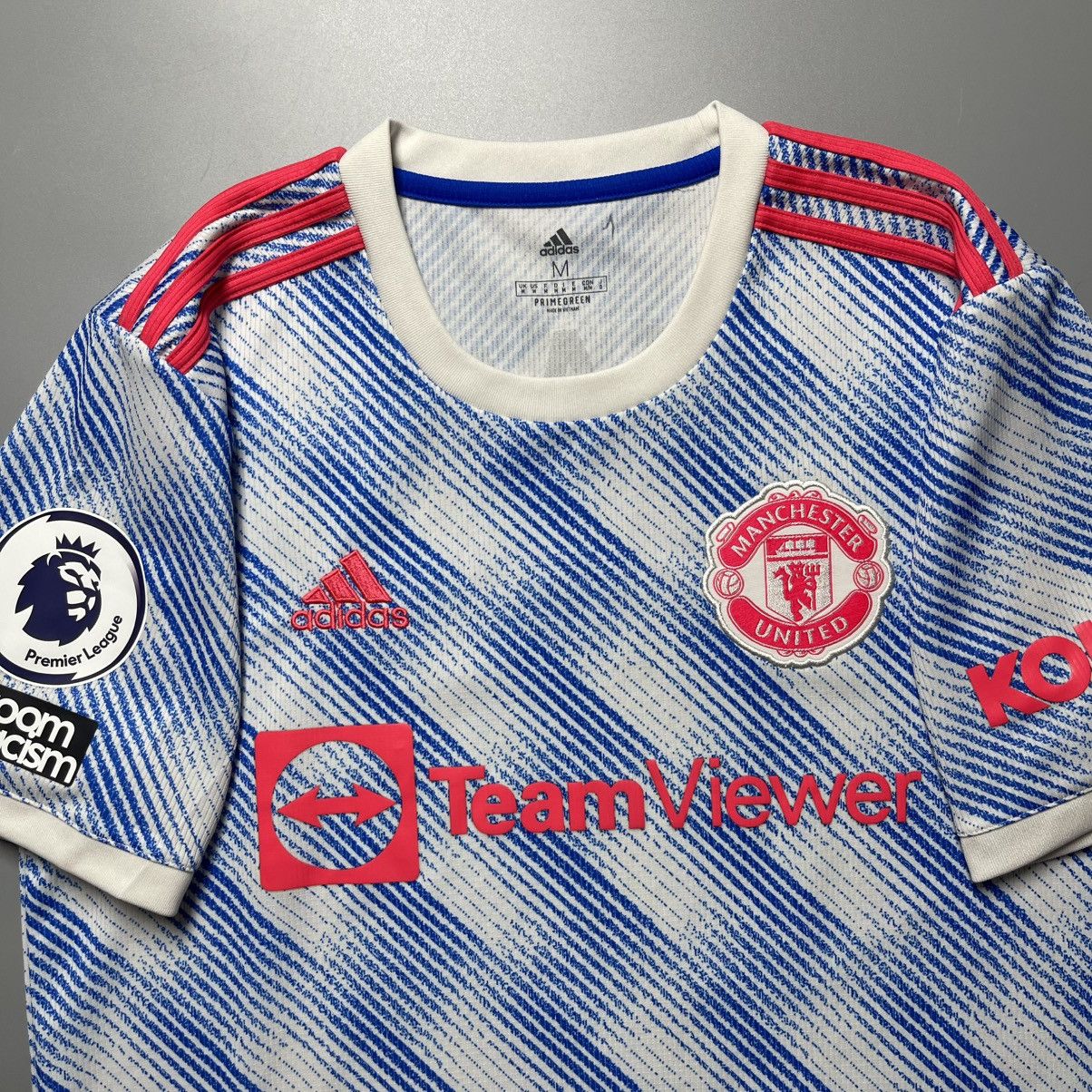 Adidas MANCHESTER UNITED ADIDAS 2021/2022 AWAY JERSEY #7 RONALDO Size US M / EU 48-50 / 2 - 4 Thumbnail