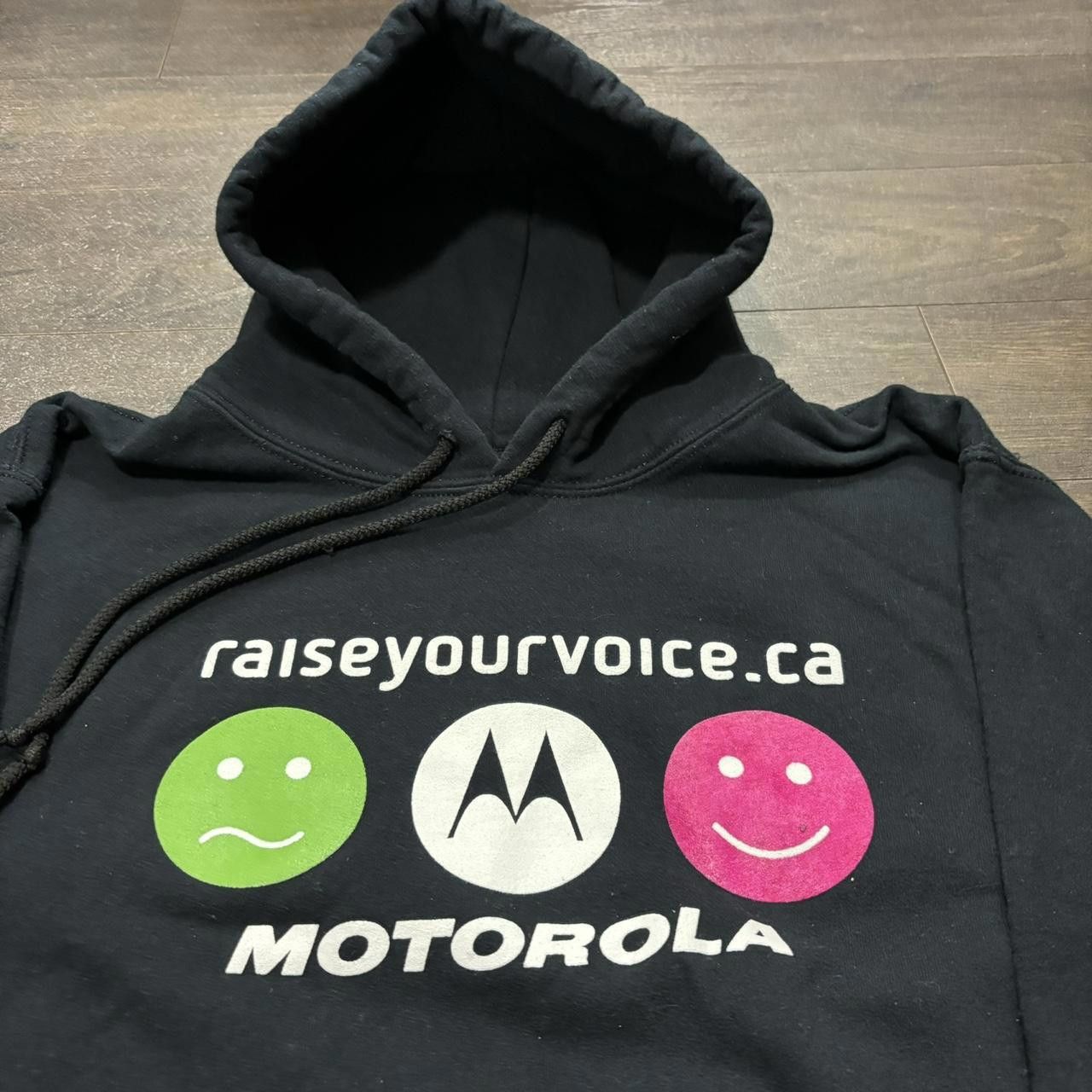 Designer Vintage Motorola raise your voice hoodie 00s S Size US S / EU 44-46 / 1 - 2 Thumbnail