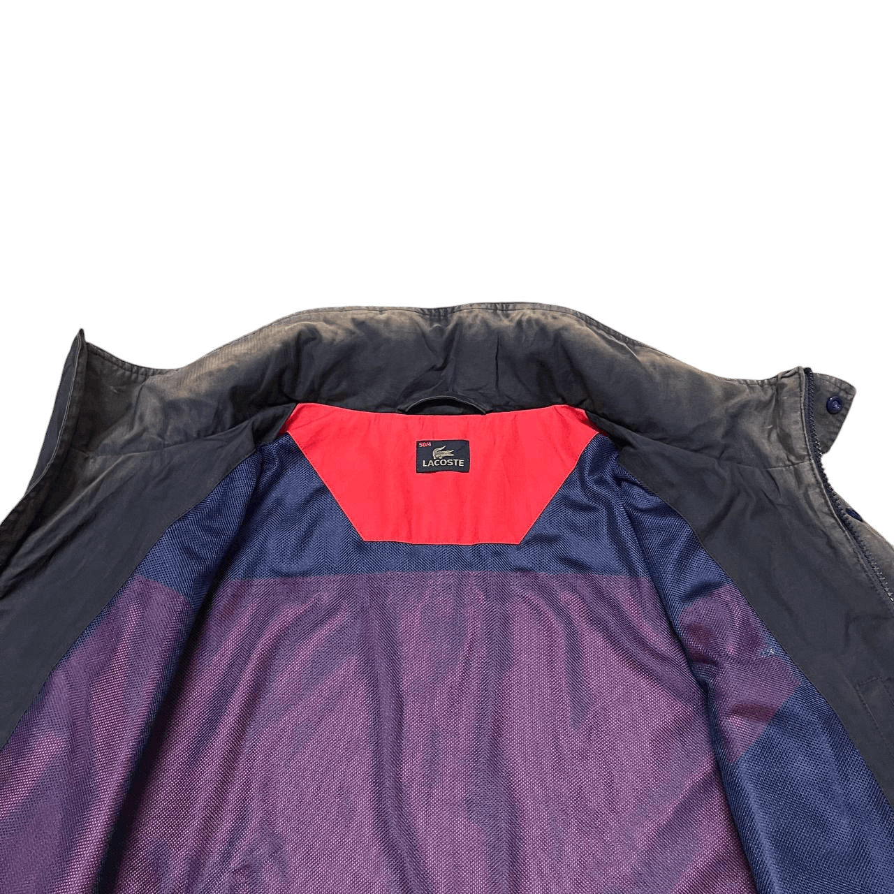 Lacoste Vintage Lacoste Zipper Jacket Hidden Hood Size US M / EU 48-50 / 2 - 10 Thumbnail