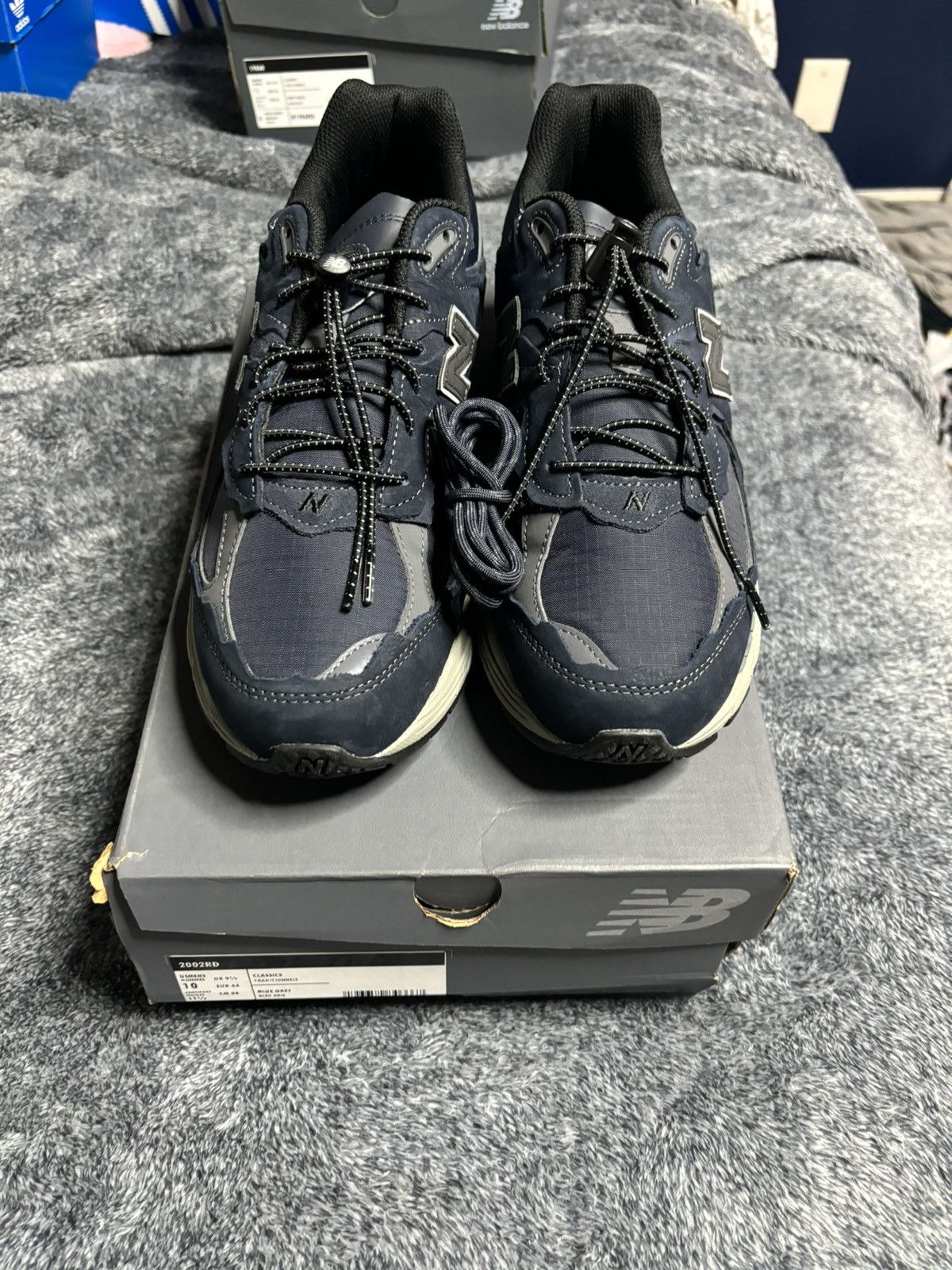 image of New Balance 2002Rd Shoes in Navy, Men's (Size 10)