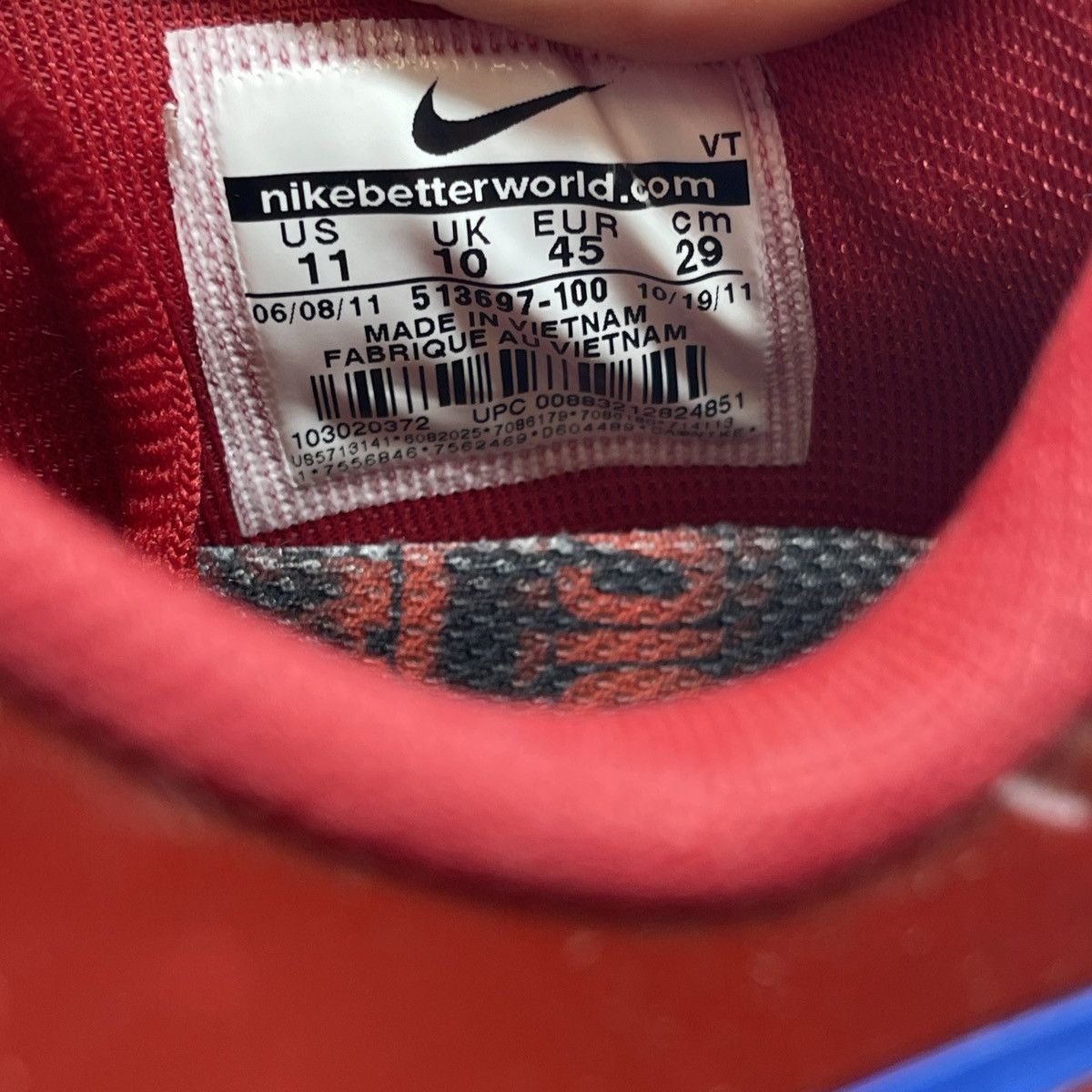 Nike Air trainer 1.3 max manny Pacquiao Size US 11 / EU 44 - 8 Thumbnail