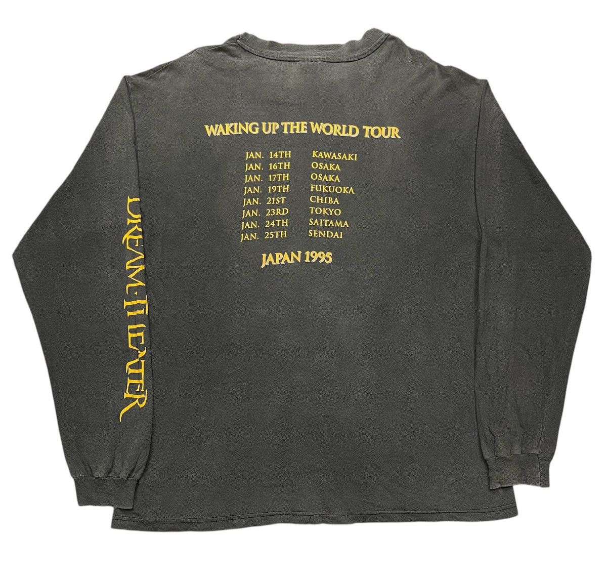 Band Tees × Vintage Vintage 90s Dream Theater Waking Up The World Tour Japan Size US L / EU 52-54 / 3 - 11 Thumbnail