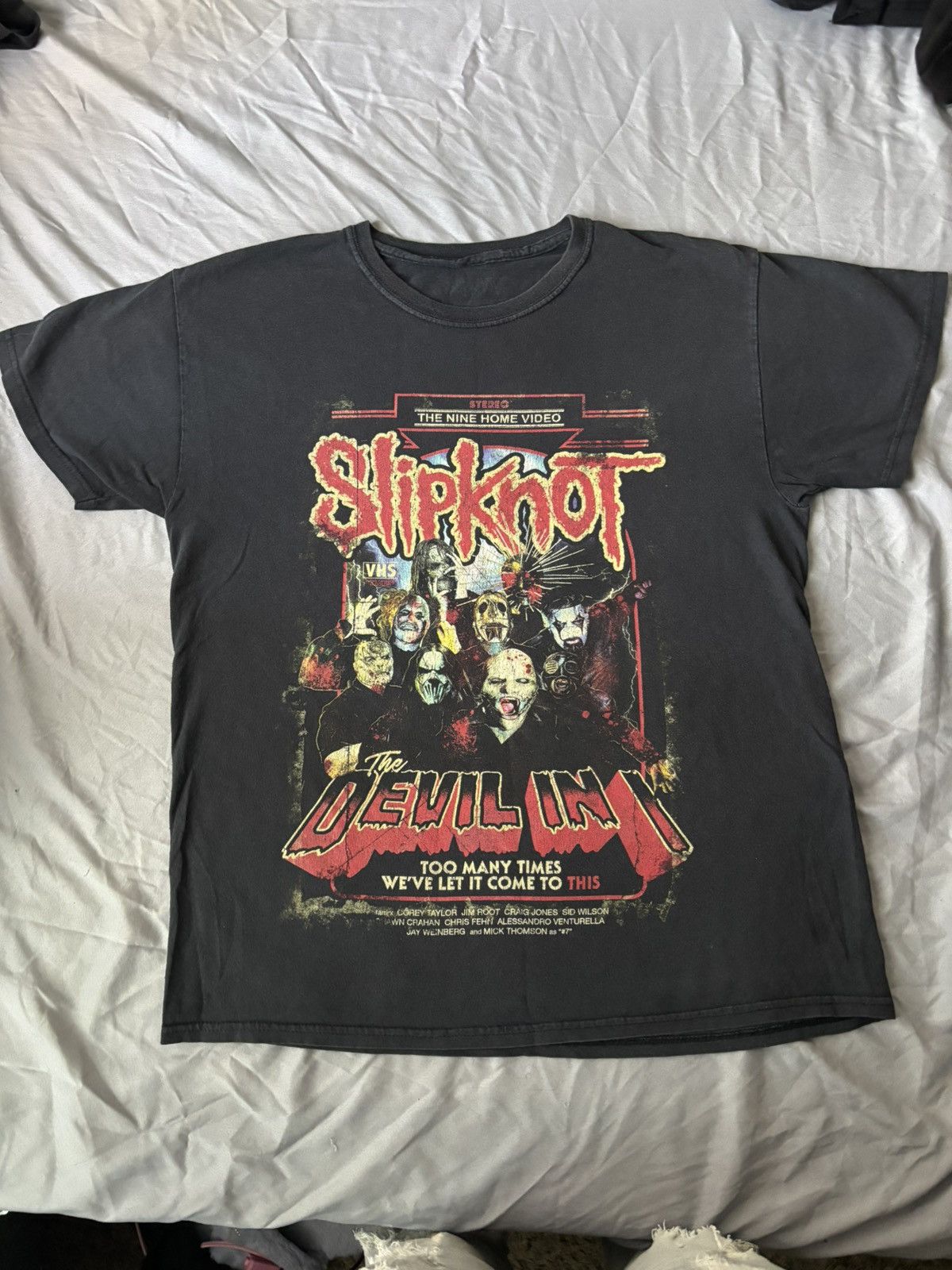 Vintage SLIPKNOT TEE Size US L / EU 52-54 / 3 - 1 Thumbnail