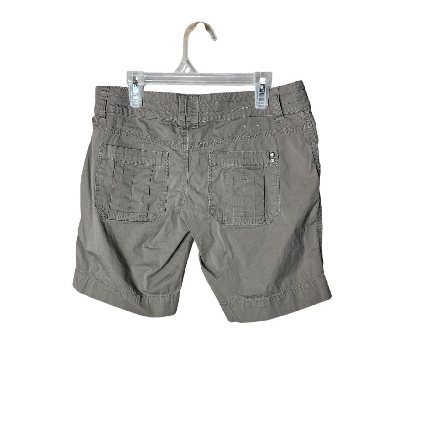 Anchor Blue Anchor Blue Y2K Tan Cargo Shorts Size 1 Size 30" / US 8 / IT 44 - 4 Thumbnail