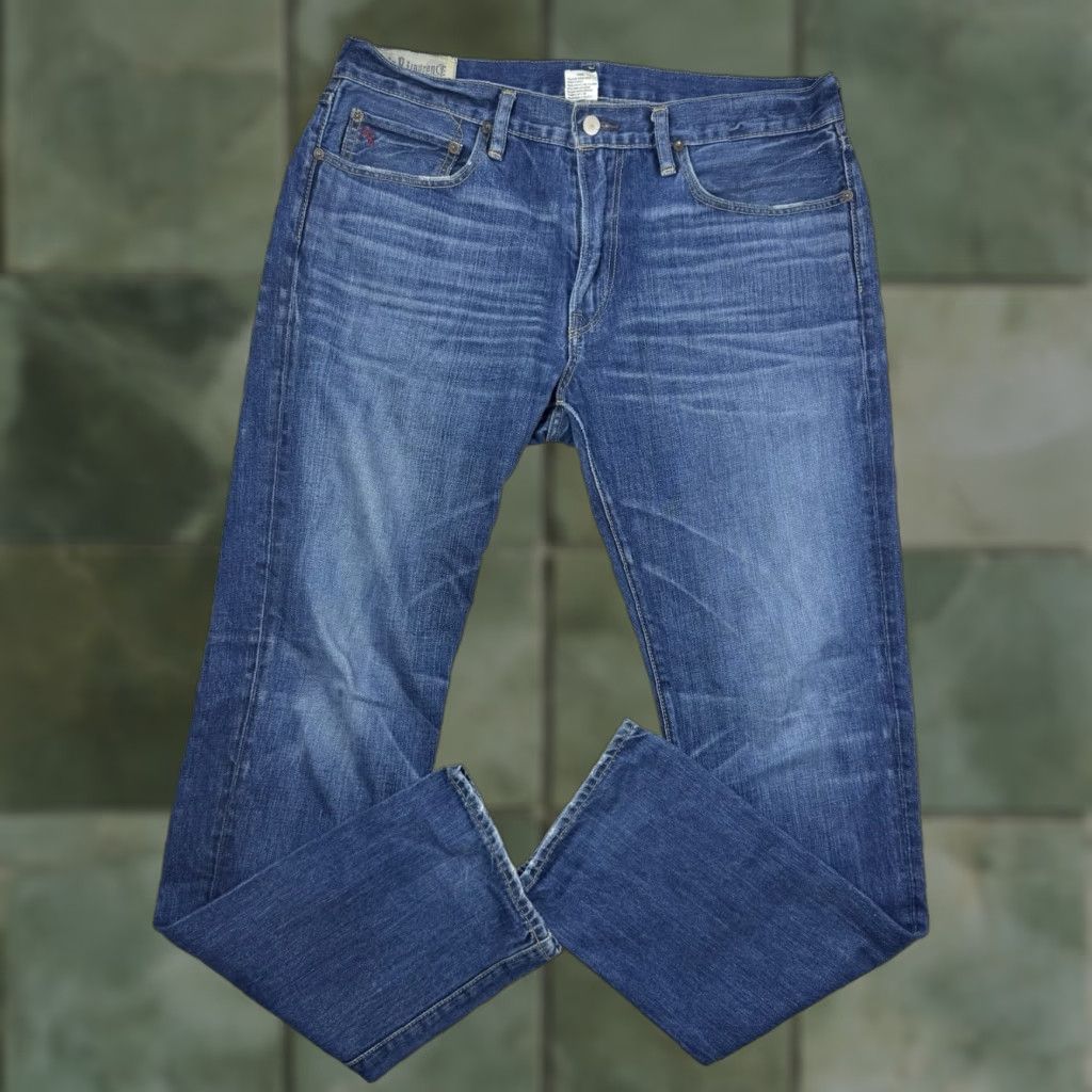 Polo Ralph Lauren Vintage Polo Ralph Lauren Jeans Adult 34x32 Straight Leg Hipster Denim Blue Cotton 90s Mens Pants Size US S / EU 44-46 / 1 - 1 Thumbnail