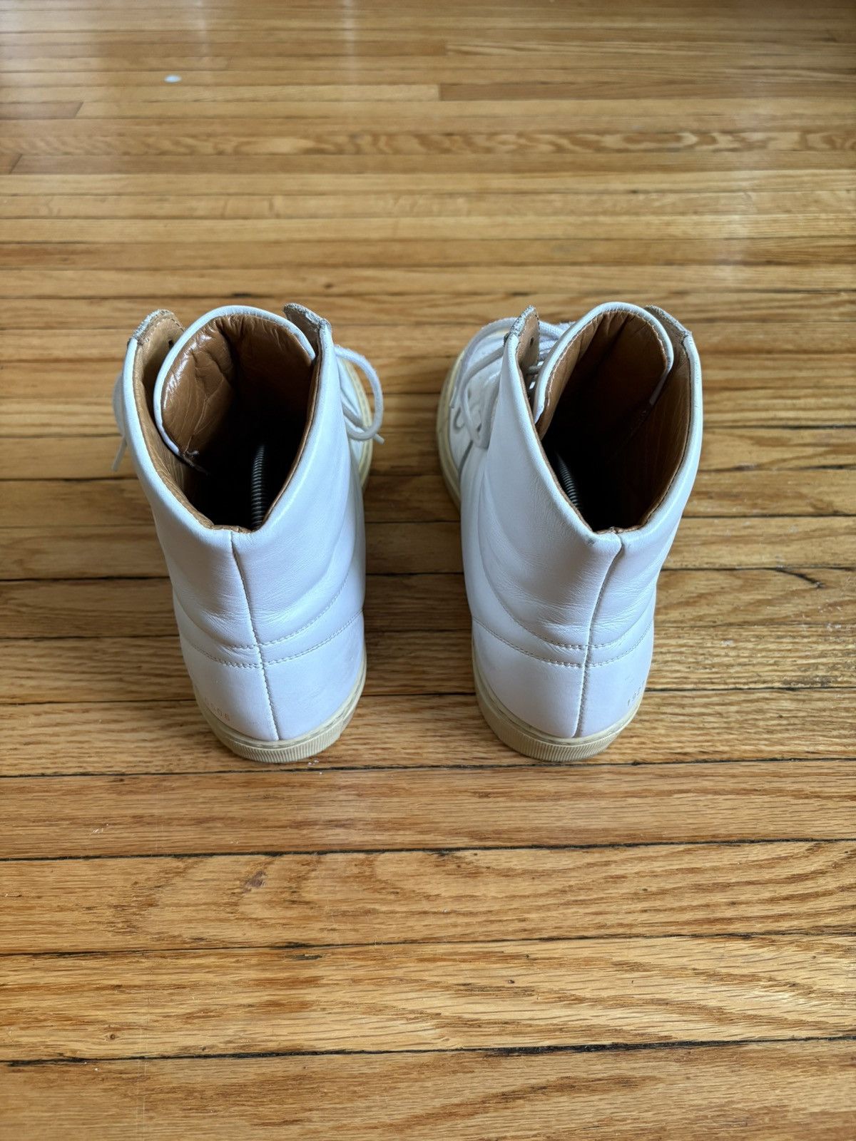 Common Projects Common Projects Vintage Bball High (White) Size US 8 / EU 41 - 4 Thumbnail