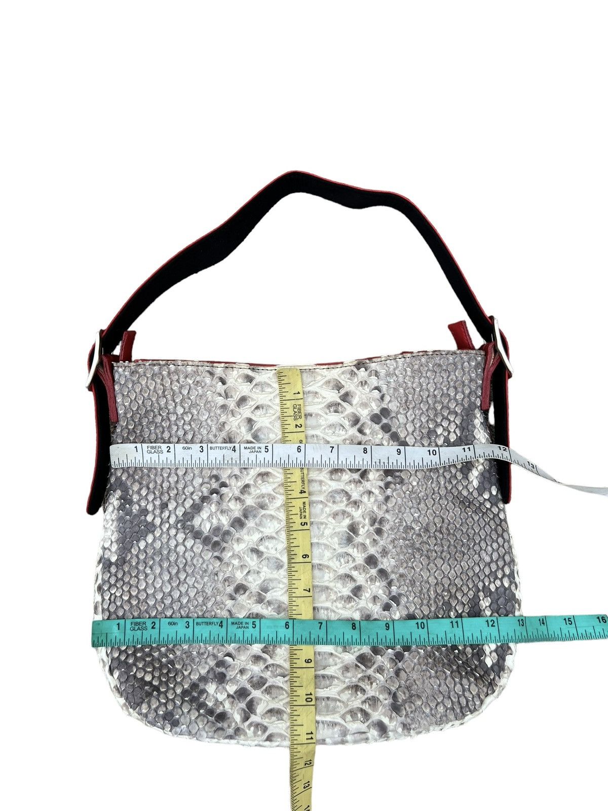 Leather Fukuromono Girau Japan Snake Skin Leather Bag Size ONE SIZE - 25 Thumbnail