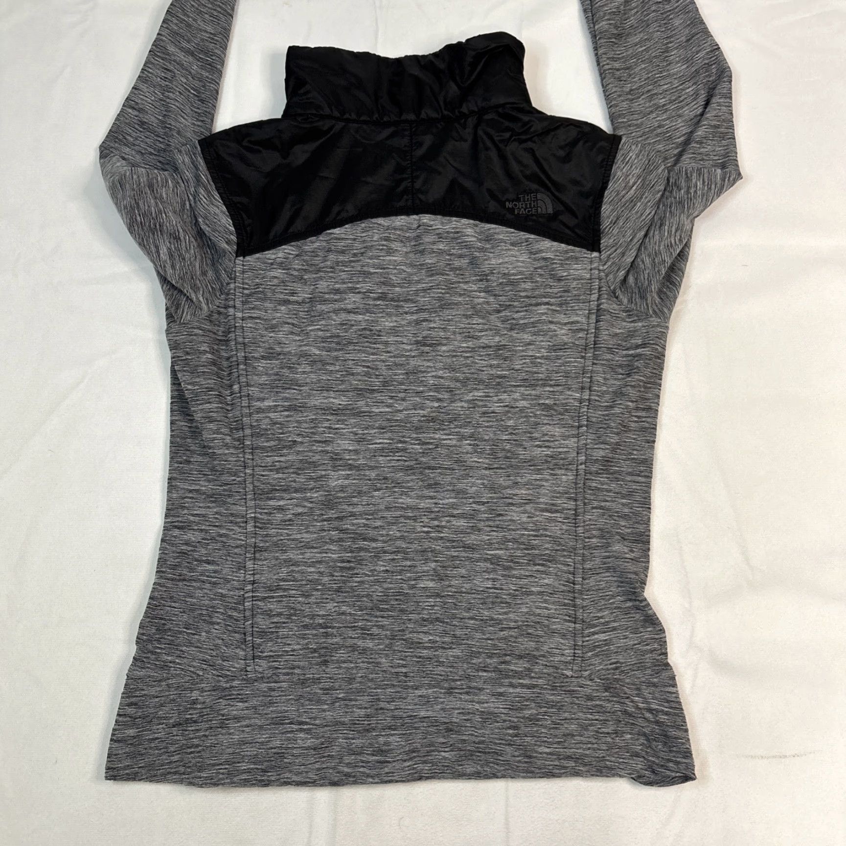 The North Face The North Face Soft Stretch Full Zip Insulated Jacket Womens Small Grey Black Size S / US 4 / IT 40 - 5 Thumbnail