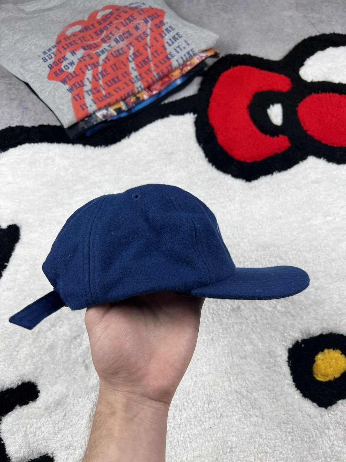 Polar Skate Co. Crazy Polar Skateboarding Stroke Logo Wool Y2K Cap Hat Size ONE SIZE - 6 Thumbnail