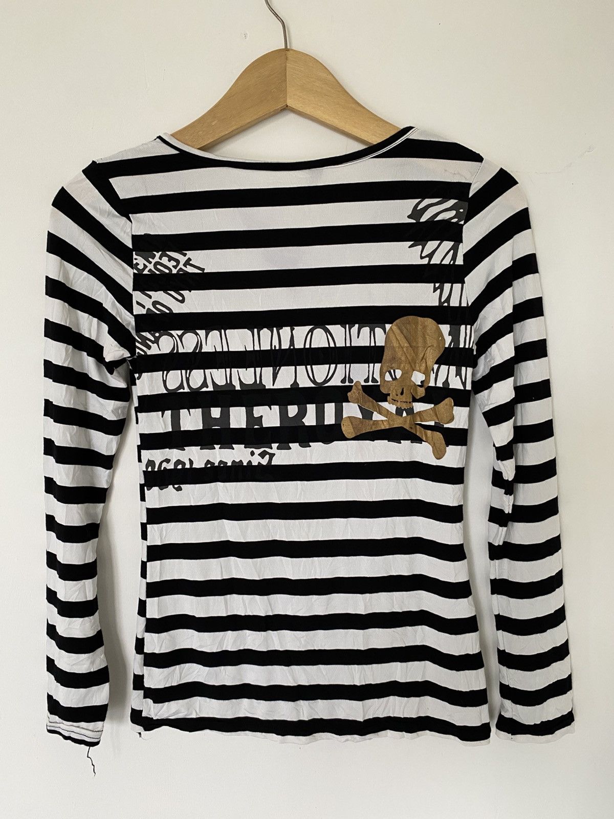 If Six Was Nine × KMRii japan cross skull chromehearts style longsleeve stripe Size S / US 4 / IT 40 - 9 Thumbnail