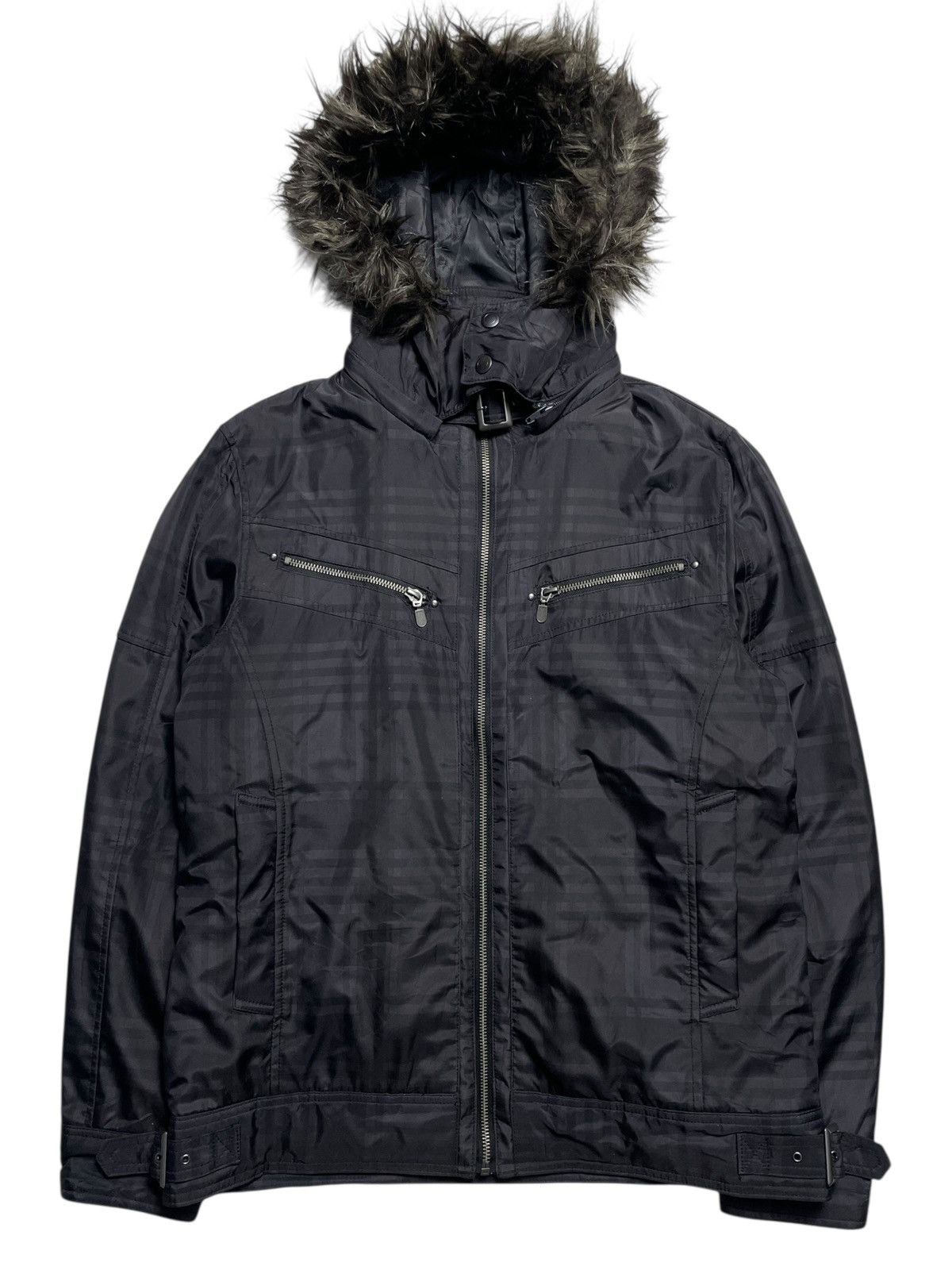 2000’s Louis Chavlon - Vkei Style Puffer Rider Fur Jacket