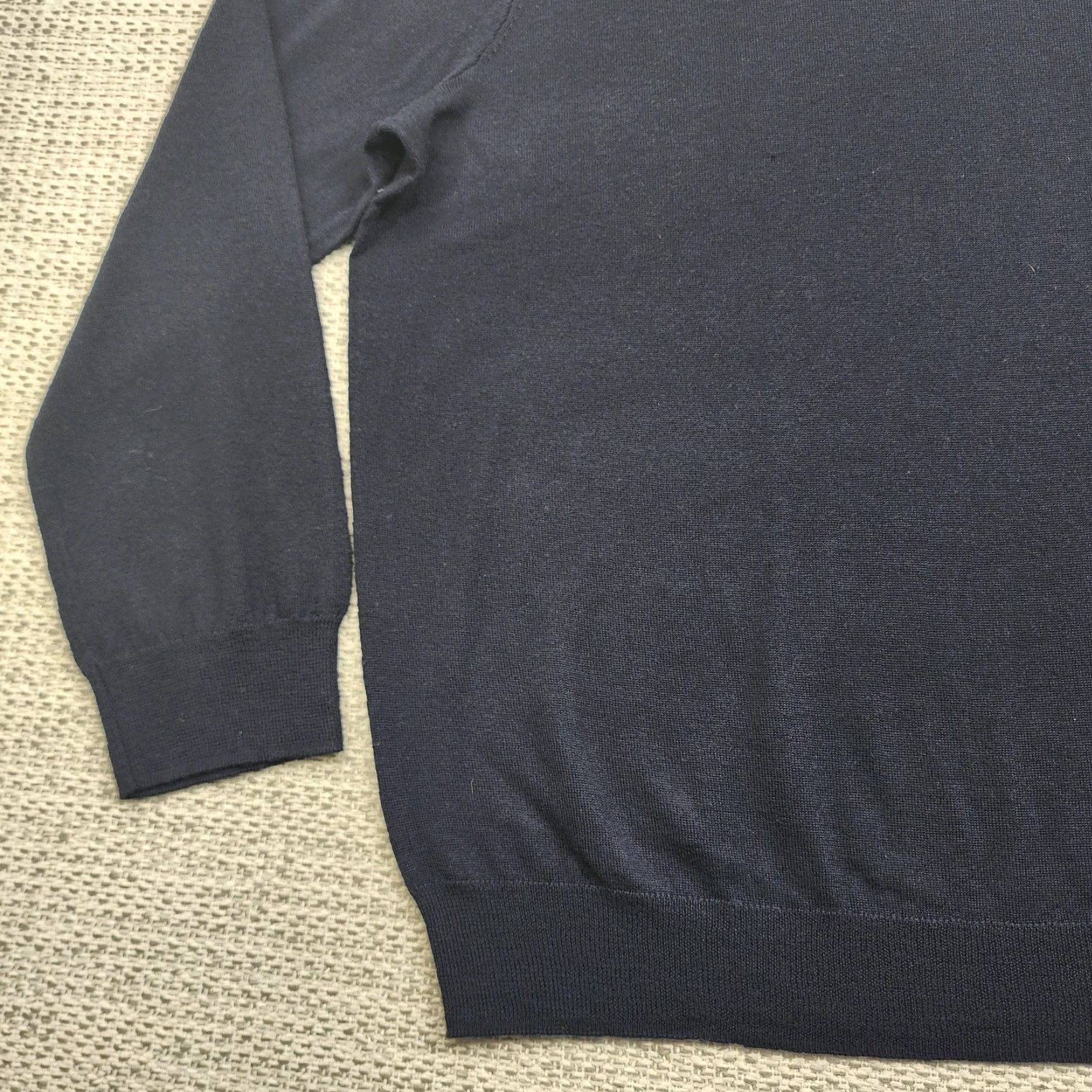 Polo Ralph Lauren Polo Ralph Lauren Sweater Mens 2XB Wool Crewneck Pullover NWT Blue Big & Tall Size US XXL / EU 58 / 5 - 3 Thumbnail