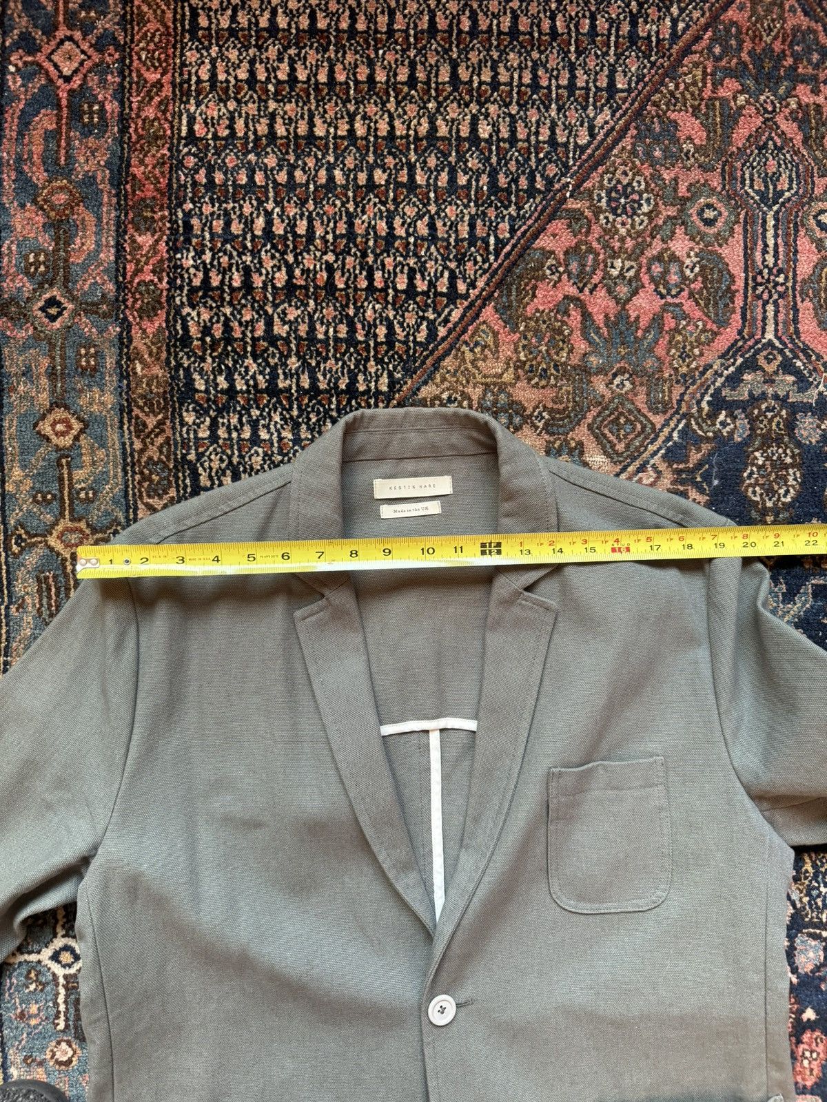 KESTIN Constructed Blazer Sage Size 42R - 8 Thumbnail