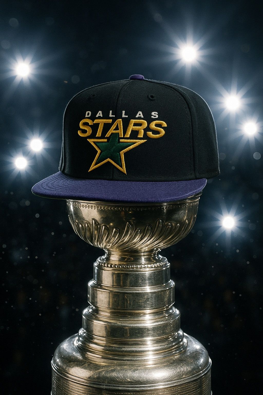 Other Vintage 90s Dallas Stars Snapback (TO$∆ / Purple Brim) Size ONE SIZE - 1 Thumbnail