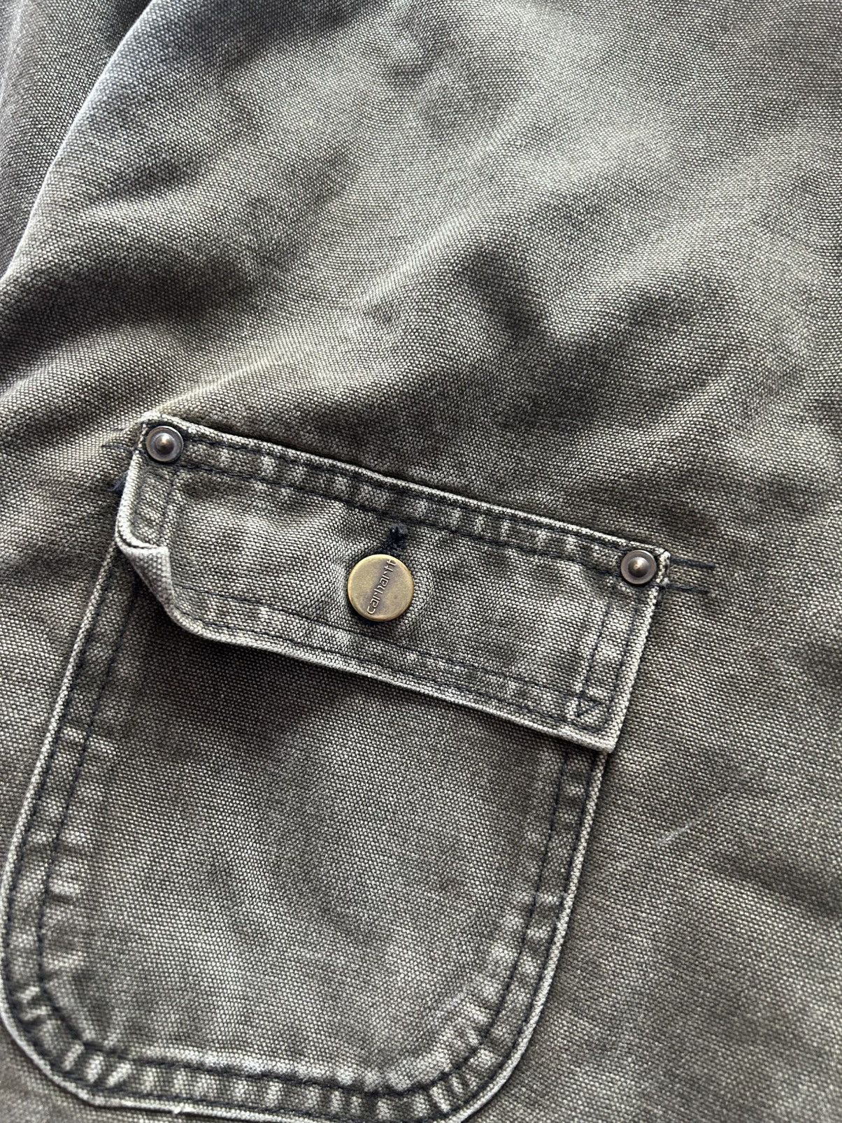 Carhartt Vintage Carhartt Jacket Men 46 C01 BLK Canvas Chore Blanket Size US XXL / EU 58 / 5 - 8 Thumbnail