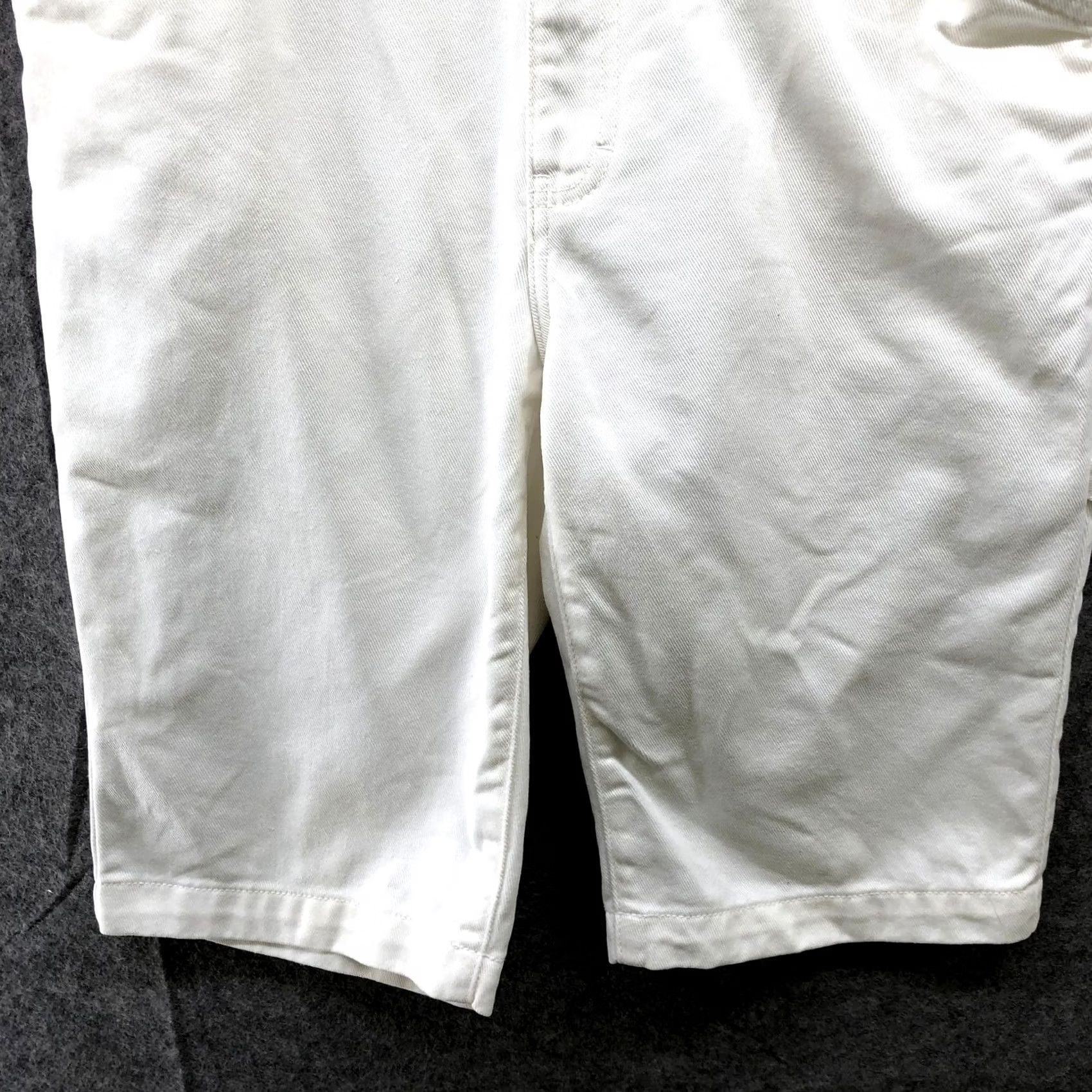 Tommy Hilfiger VINTAGE Tommy Hilfiger Carpenter Jeans Shorts Womens Size 10 White Y2K 2000s Size 32" / US 10 / IT 46 - 5 Thumbnail