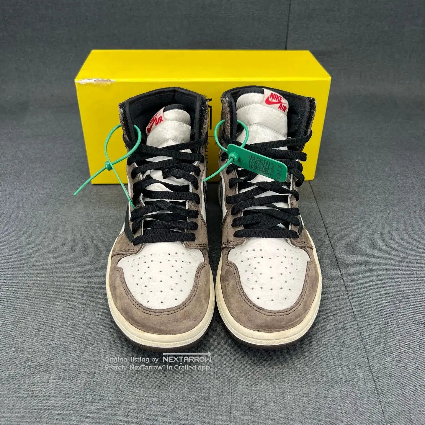 Nike Travis Scott X Aj1 High 'cactus Jack' (45) 99 New, Men's (Size 12) — image 2 of 6