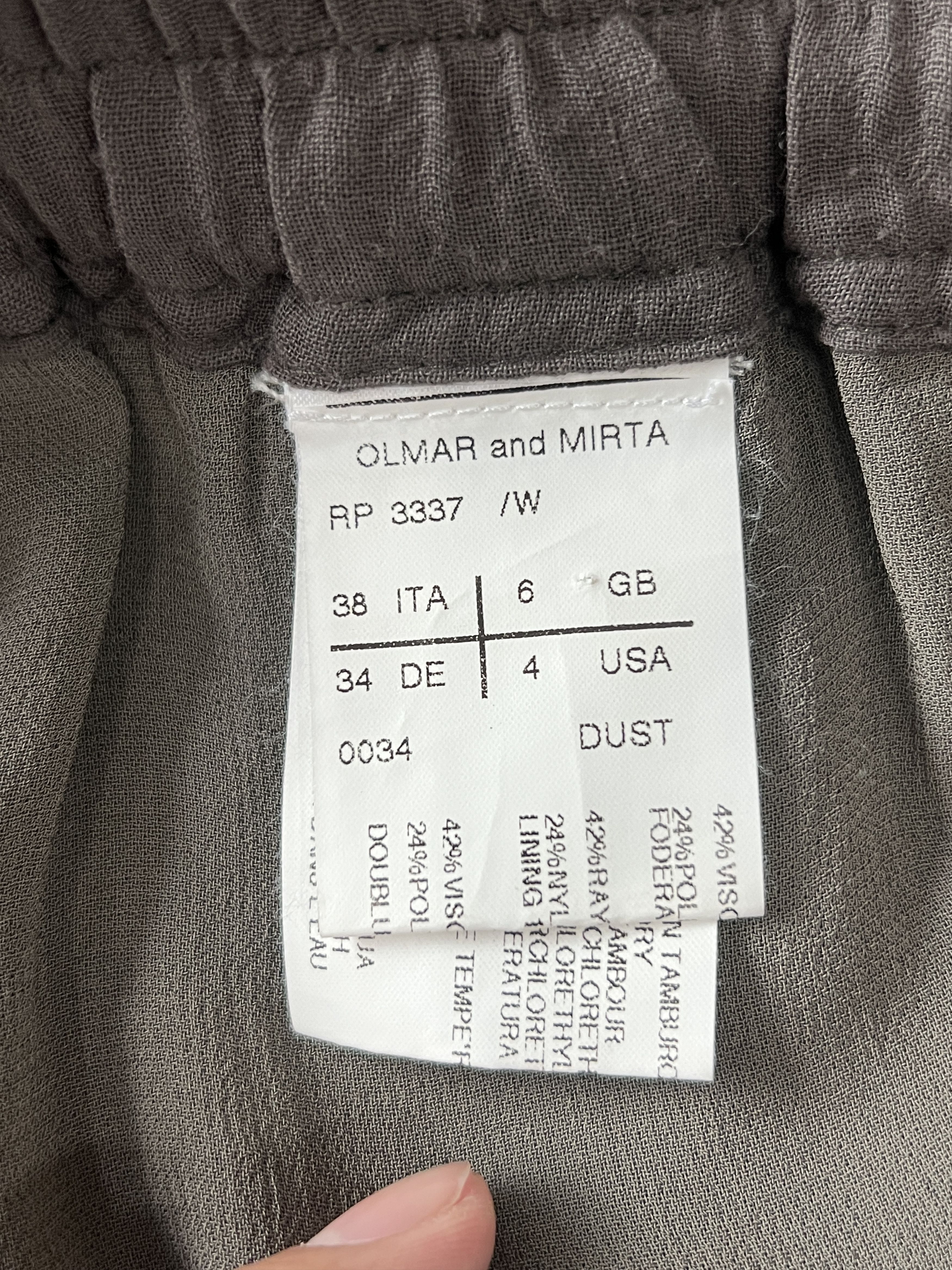 Rick Owens Rick Owens Dust Drop Crotch Raw Hem Cropped Pants Size US 36 / EU 52 - 9 Thumbnail