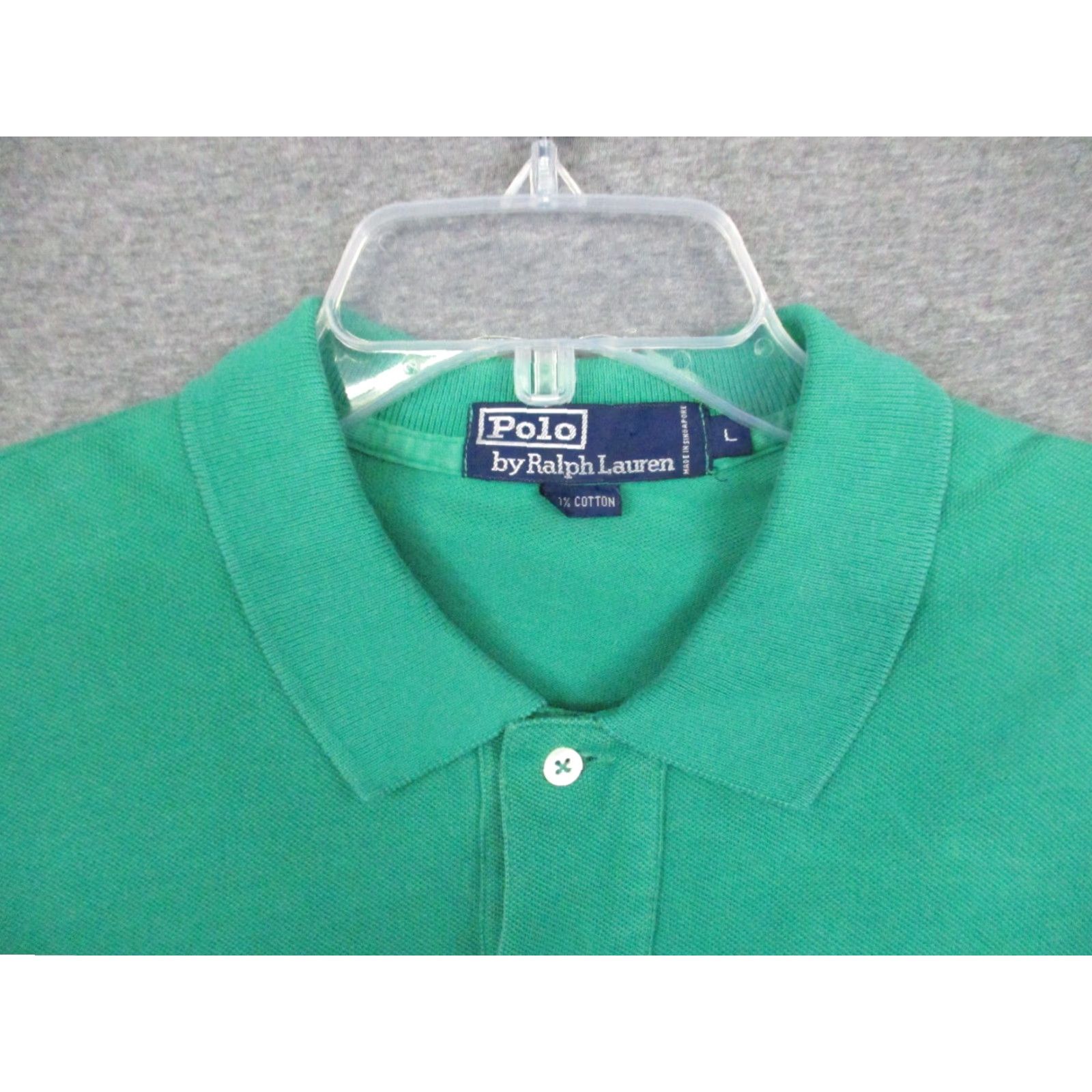 Polo Ralph Lauren Polo Ralph Lauren Shirt Green Large Mens Short Sleeve Polo Shirt Casual Polo Ralph Lauren Shirt Green Large Mens Short Sleeve Size US L / EU 52-54 / 3 - 3 Thumbnail
