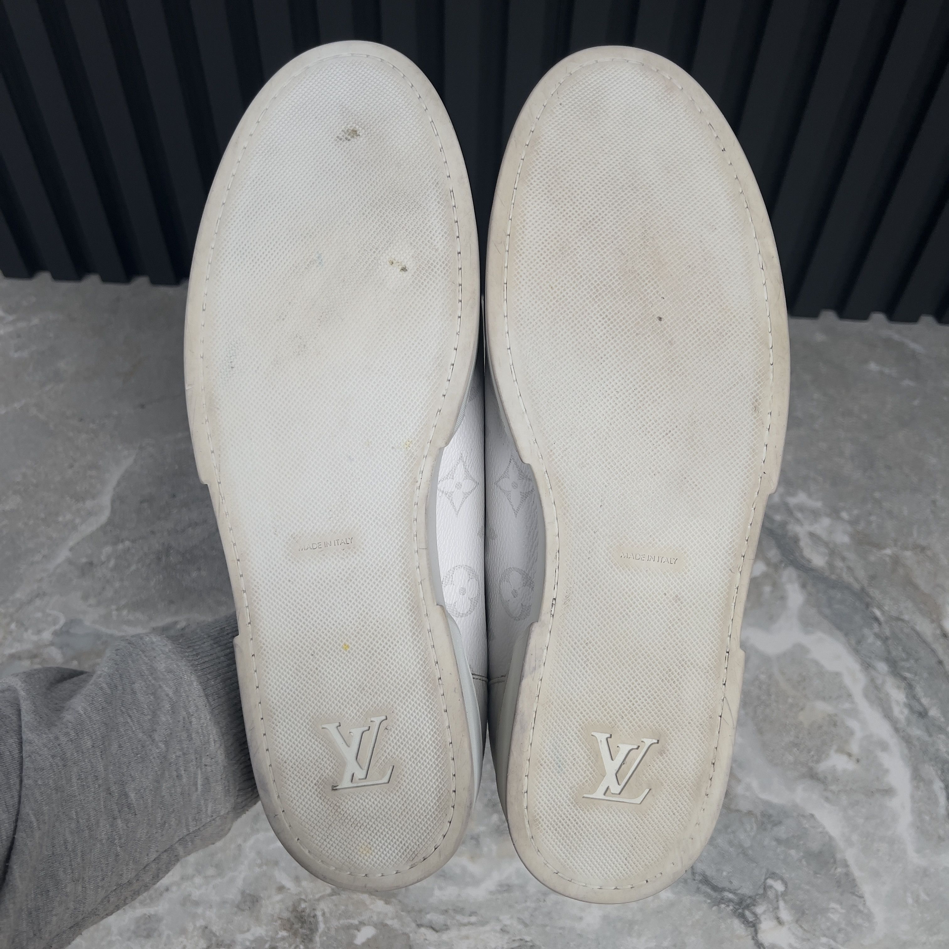 Louis Vuitton Louis Vuitton Match Up Sneaker LV Monogram Leather Size US 11 / EU 44 - 10 Thumbnail