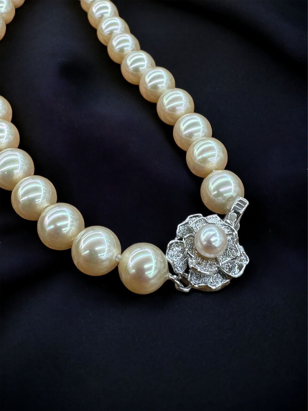 Jewelry × Vintage NATURAL PEARL NECKLACE Size ONE SIZE - 4 Thumbnail