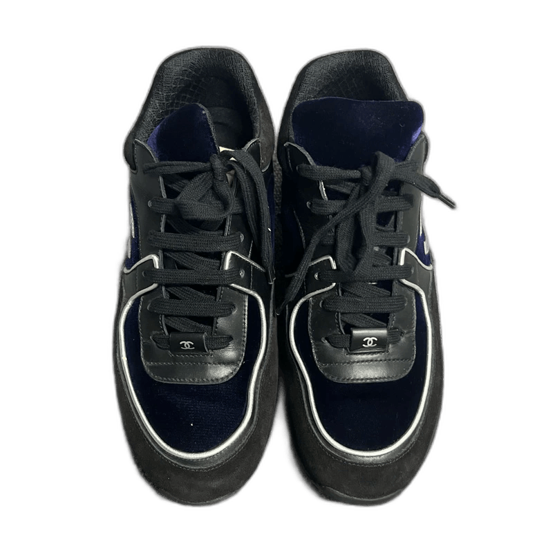 Chanel Chanel Black and White Casual Sneakers -2505 Size US 8 / EU 41 - 1 Thumbnail